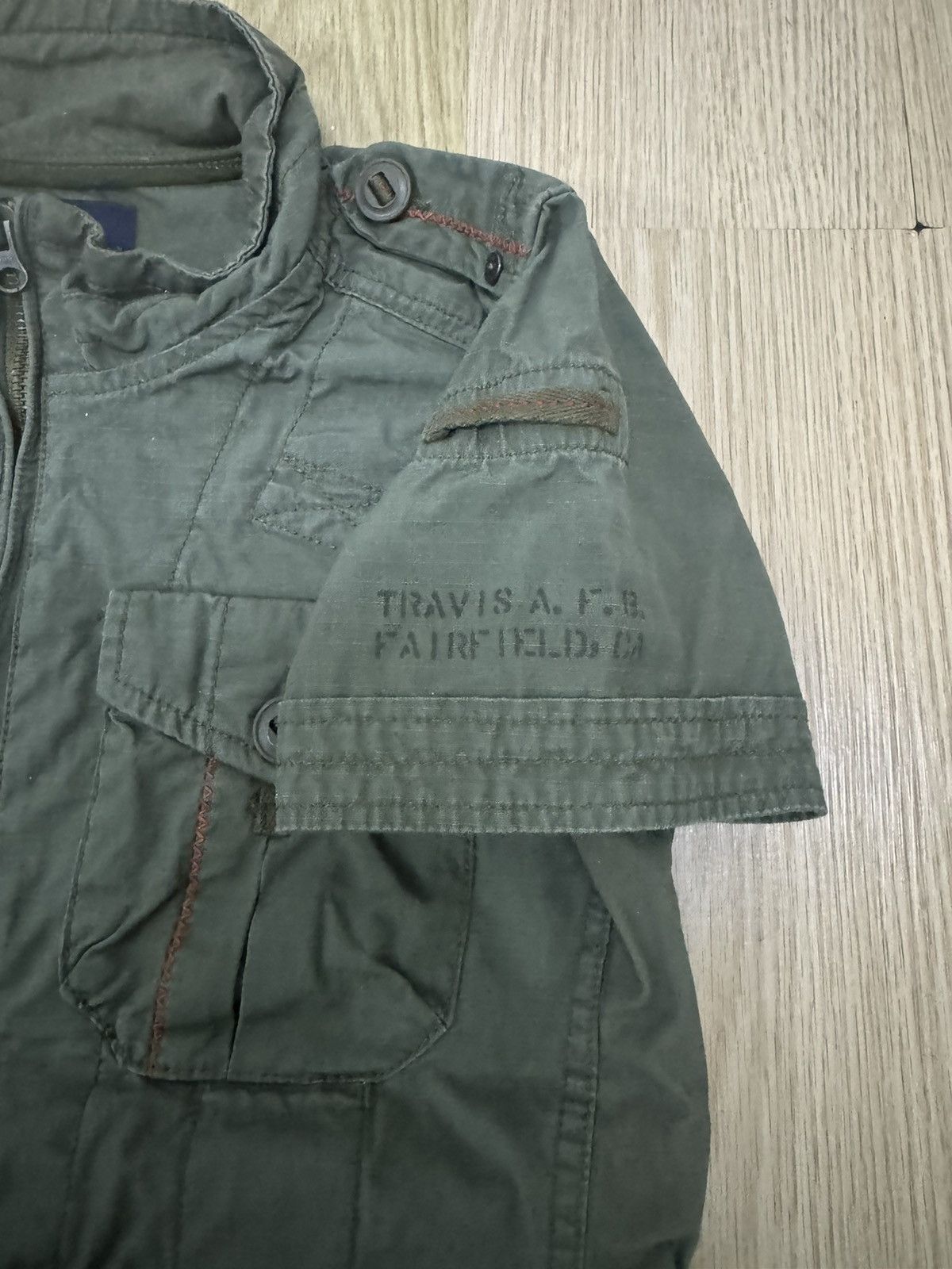 Avirex tactical short sleeve jacket