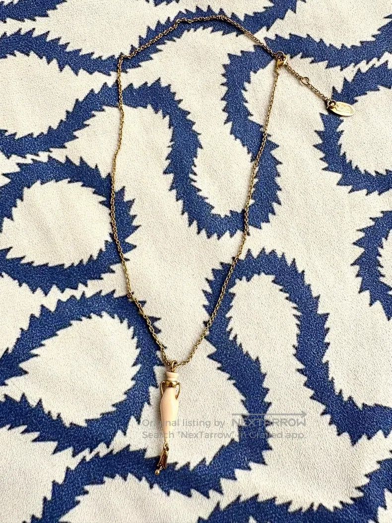 Vivienne Westwood Vivienne Westwood Lily of the Valley Bottle Necklace Size ONE SIZE - 5 Thumbnail