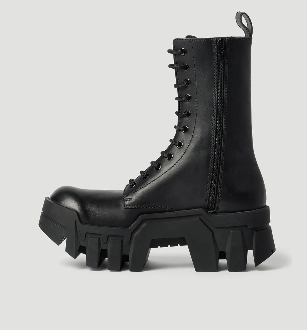 Balenciaga BALENCIAGA Bulldozer Lace-up boots Size US 9 / IT 39 - 3 Thumbnail