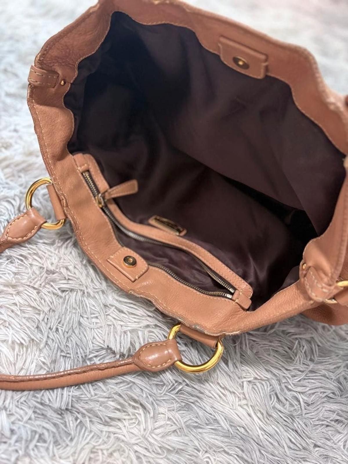 Miu Miu Miu Miu - Pink Leather Handbag Size ONE SIZE - 4 Thumbnail