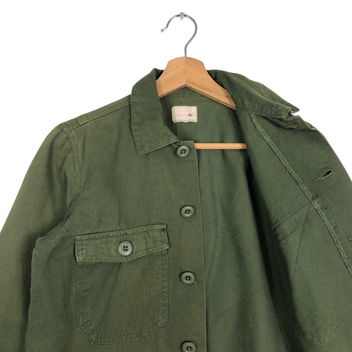 Japanese Brand 🔥90’s Vintage Converse Shirt Jacket Military Design Size US S / EU 44-46 / 1 - 9 Thumbnail