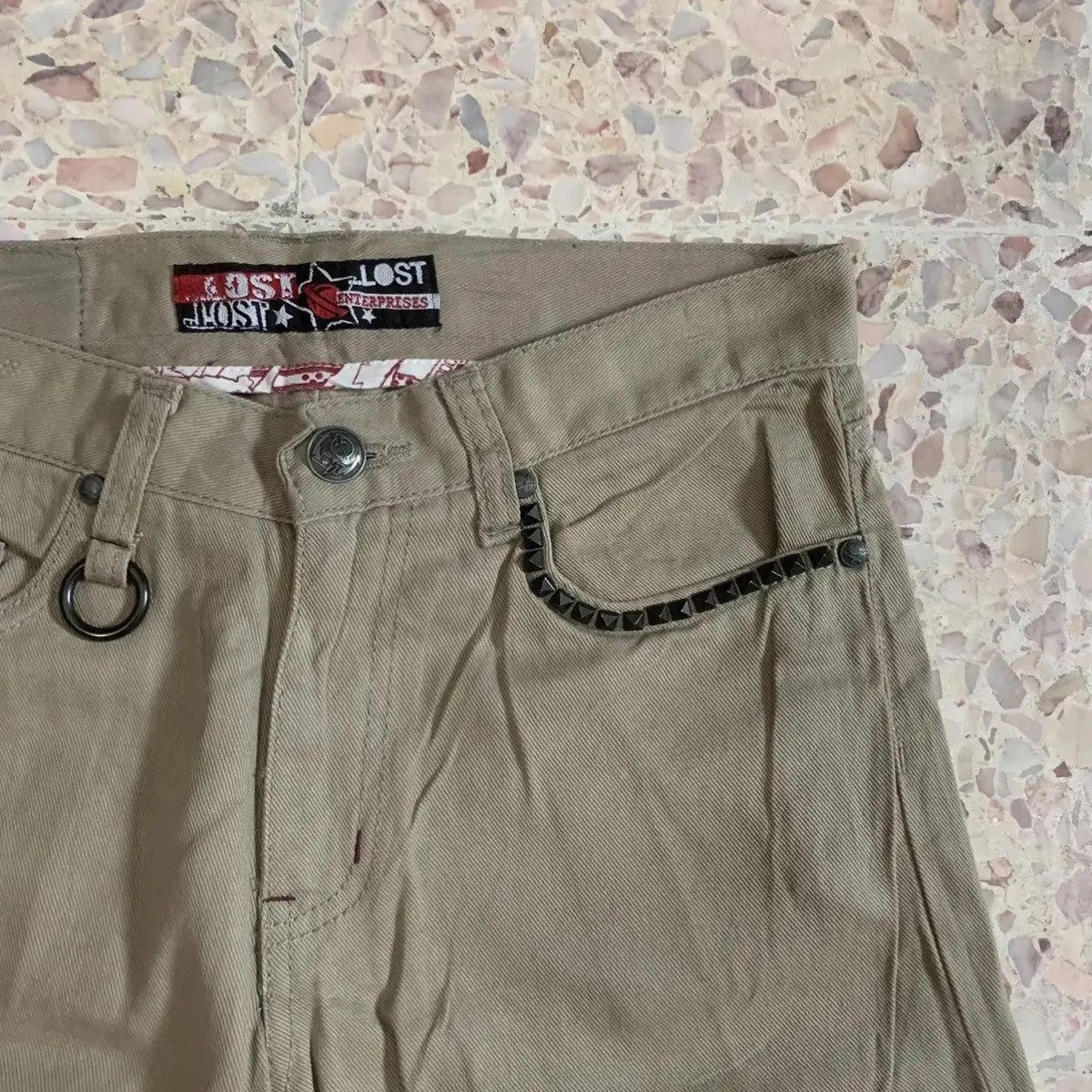 Japanese Brand × Lost Enterprises × Vintage STEALS 💥 VINTAGE LOST TROUSERS BAGGY SPIKE PANTS Size US 29 - 5 Thumbnail