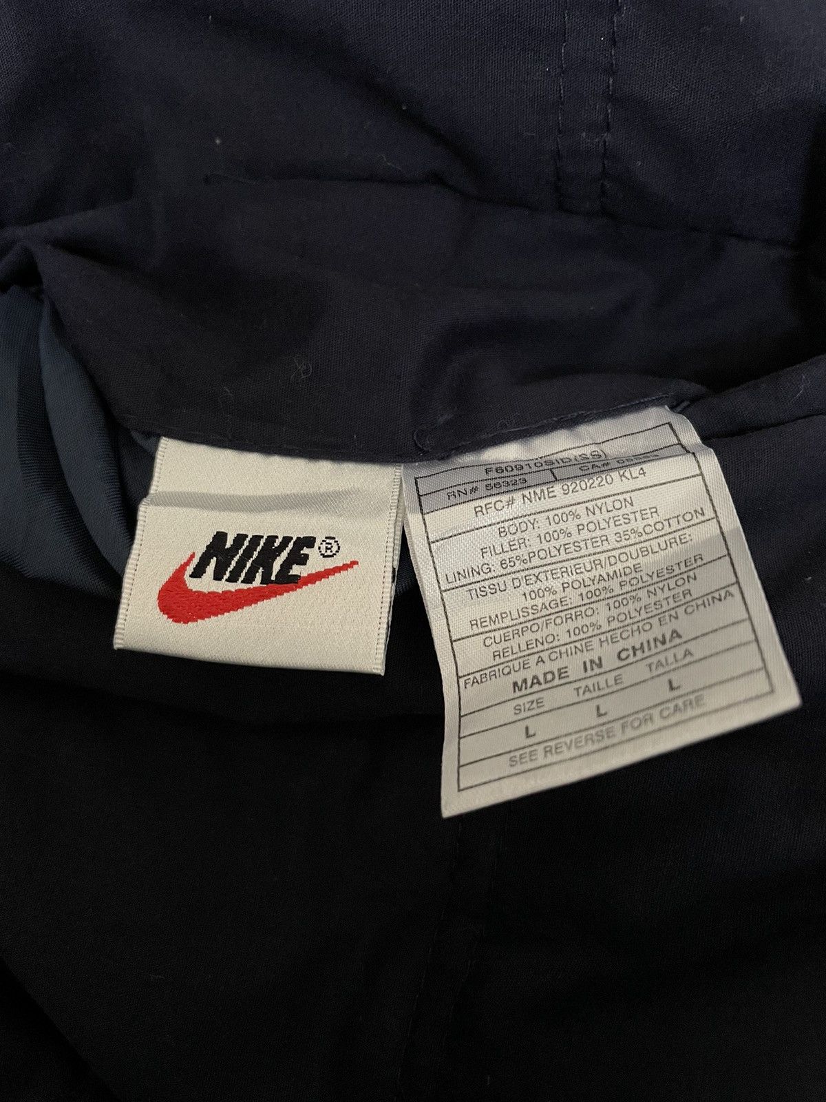 Vintage Vintage Brand Nike Windbreaker 1990s Size US XXL / EU 58 / 5 - 5 Thumbnail