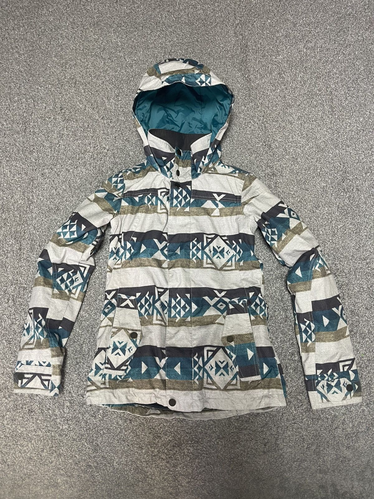 Burton Burton Da Nang Aztec DryRide Snowboard Jacket Size XS Size XS / US 0-2 / IT 36-38 - 1 Thumbnail
