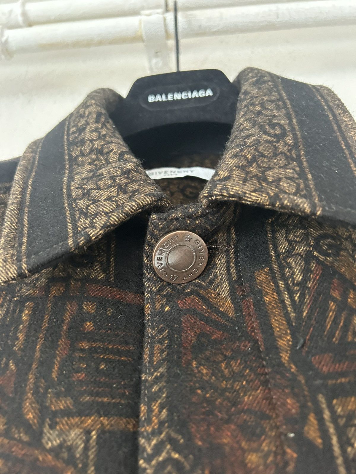 Givenchy FW16 Angel Print Wool Jacket Size US M / EU 48-50 / 2 - 5 Thumbnail