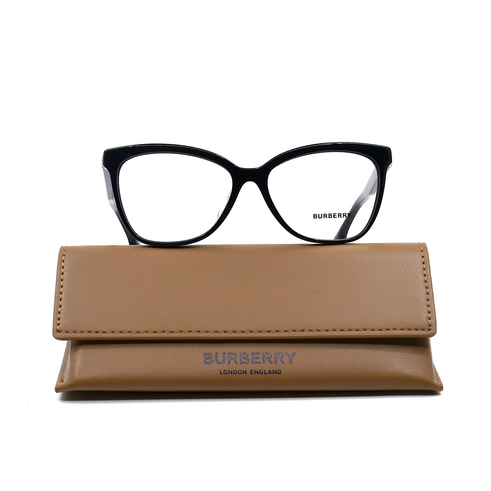 Burberry NEW BURBERRY BE2364F 3001 BLACK AUTHENTIC EYEGLASSES FRAME Size ONE SIZE - 8 Thumbnail