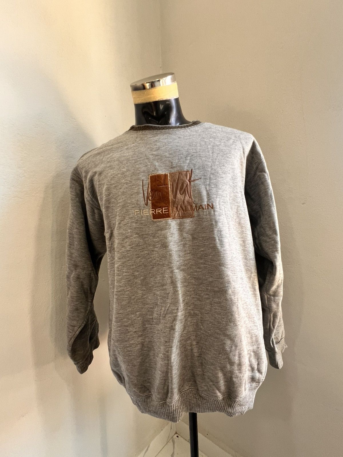 Designer × Pierre Balmain × Vintage Vintage Vent Vent Pierre Balmain Sweater Size US M / EU 48-50 / 2 - 1 Thumbnail