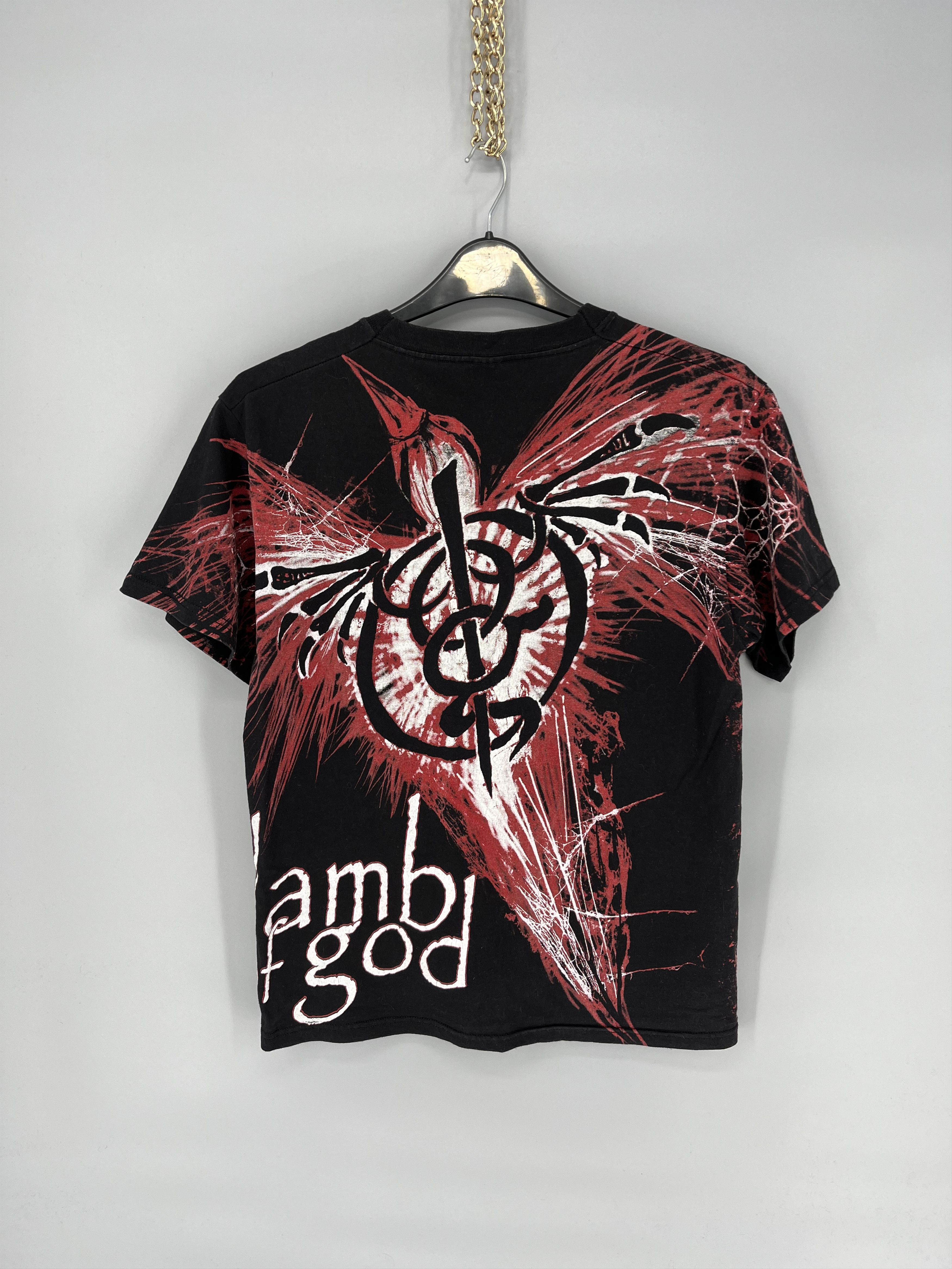 Band Tees Vintage Lamb Of God Bootleg Tshirt Tee Horror Face Size US M / EU 48-50 / 2 - 8 Thumbnail