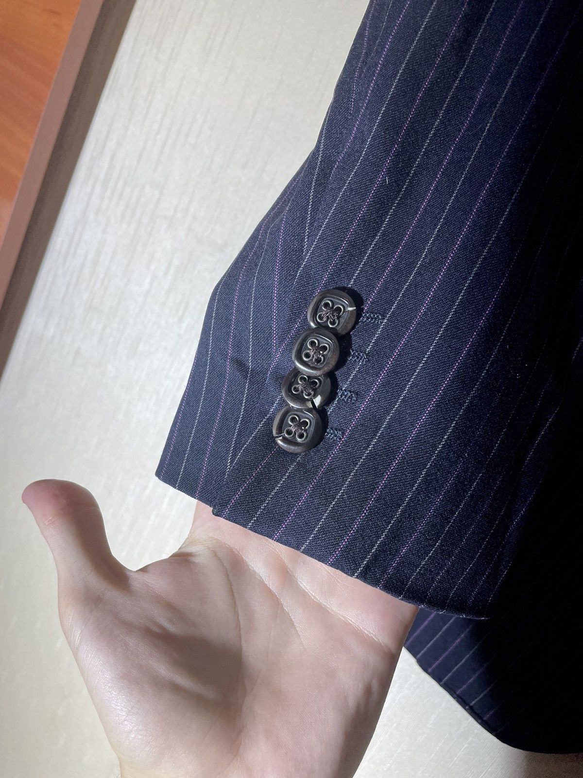 Designer × Etro Etro Vintage Wool Blazer Size 54R - 7 Thumbnail