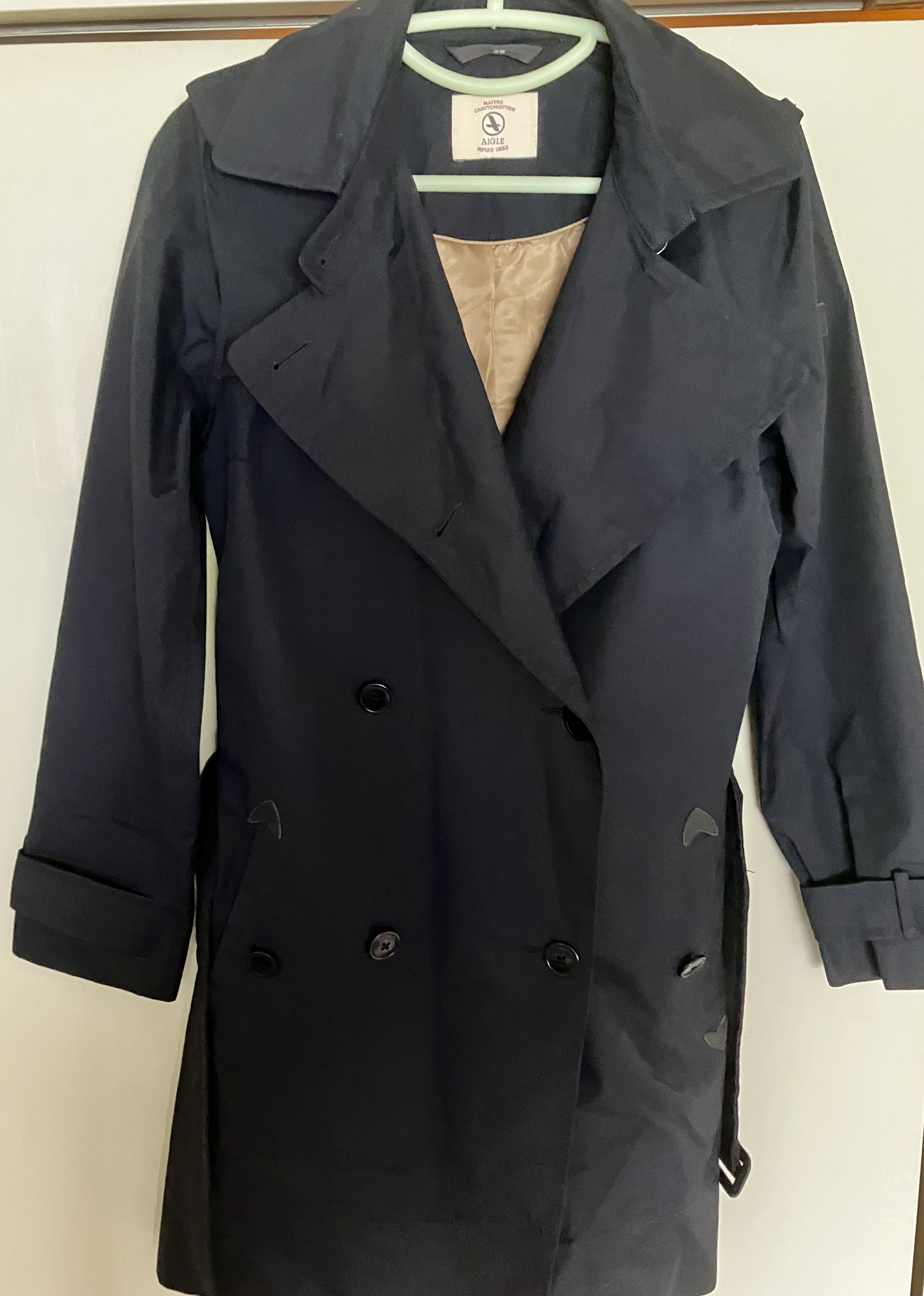 Aigle AIGLE Trench Coat Size S / US 4 / IT 40 - 10 Thumbnail