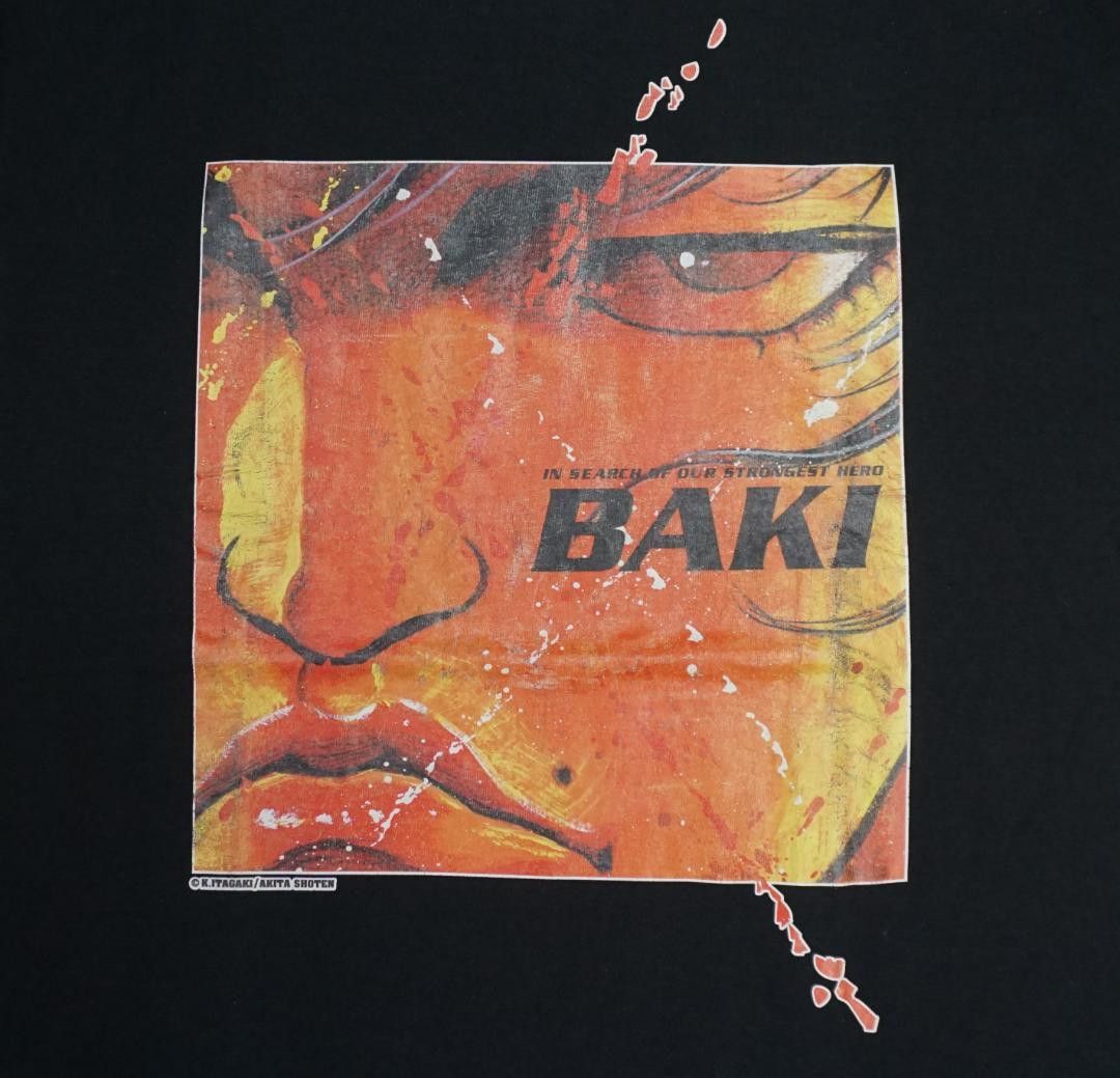 Anime 初期 00's グラップラー刃牙 Tシャツ アニメ ビンテージ Size US M / EU 48-50 / 2 - 2 Thumbnail