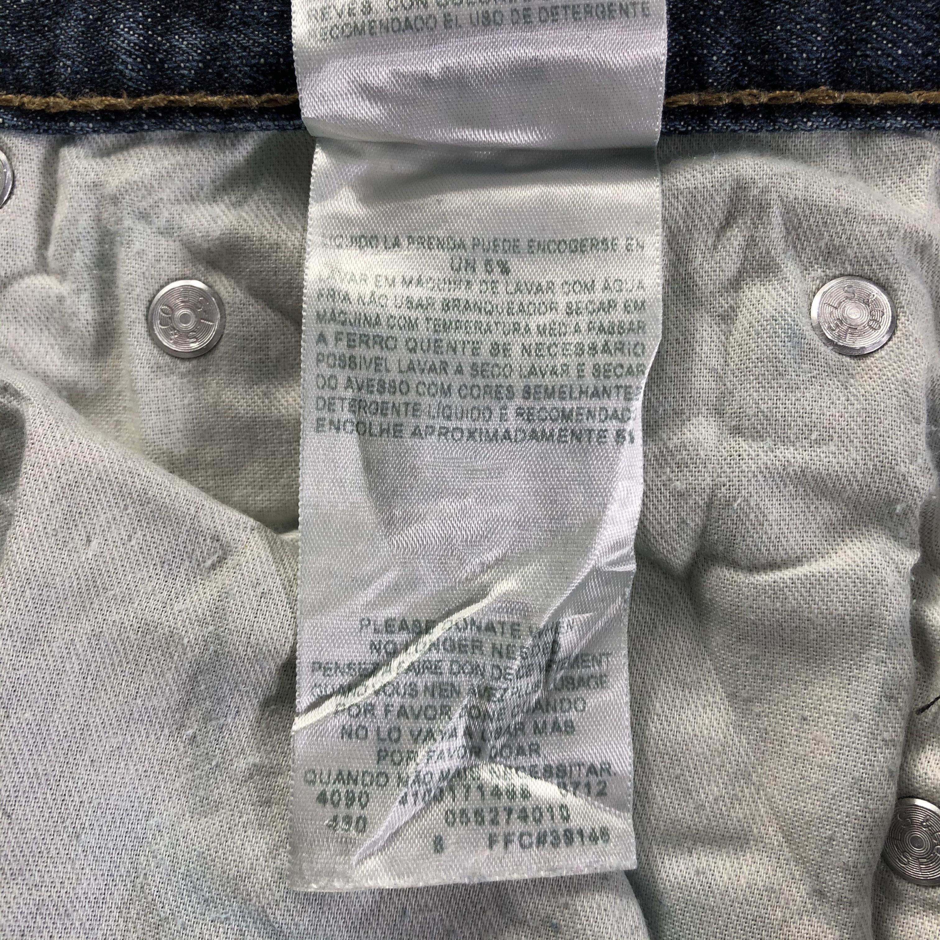 Levi's Vintage Blue Wash Levis 527 Jeans-J4186 Size US 33 - 11 Thumbnail