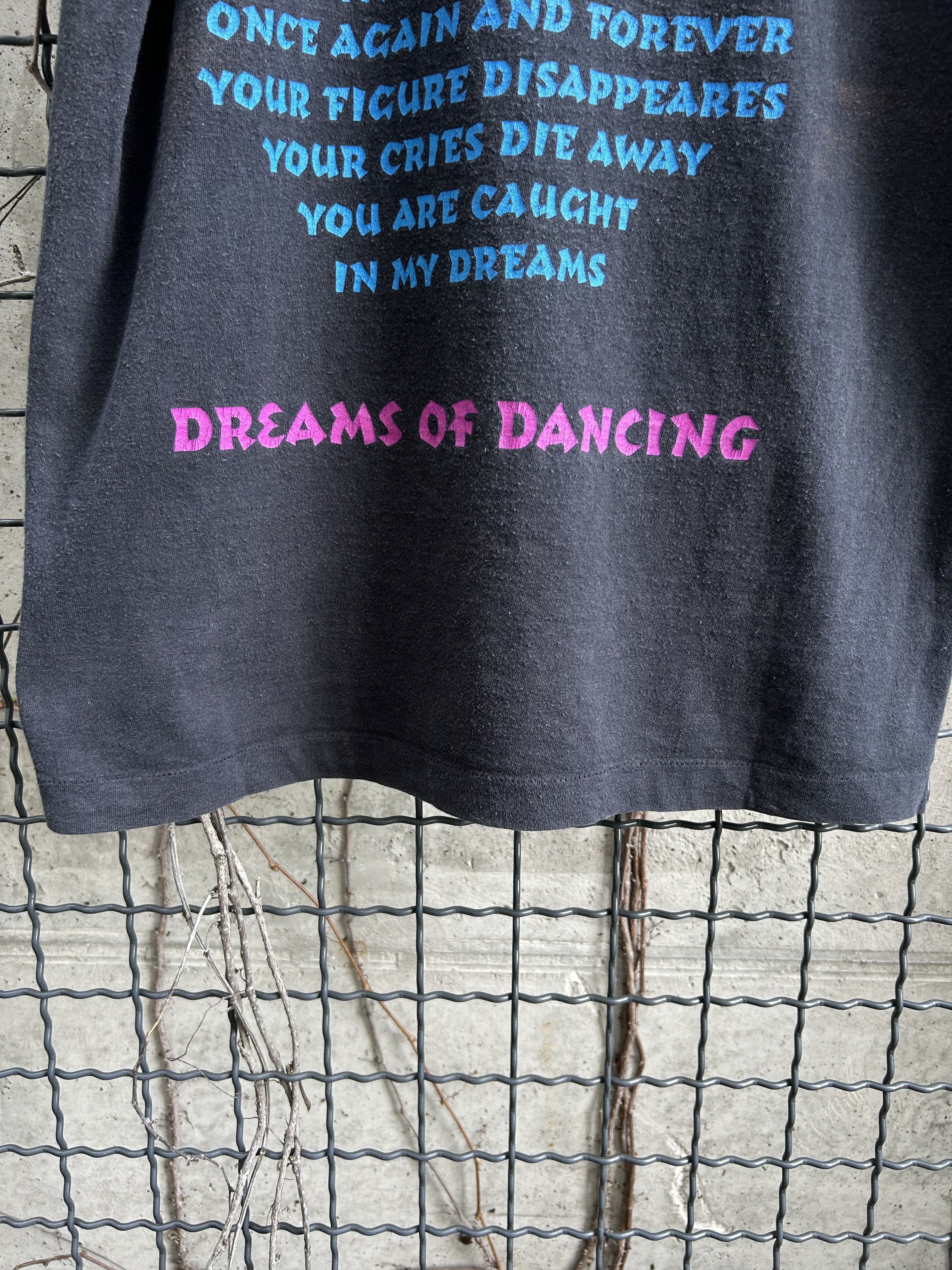 Band Tees Vintage 1995 Crematory Dreams of Dancing Rock Band T-shirt Size US L / EU 52-54 / 3 - 10 Thumbnail
