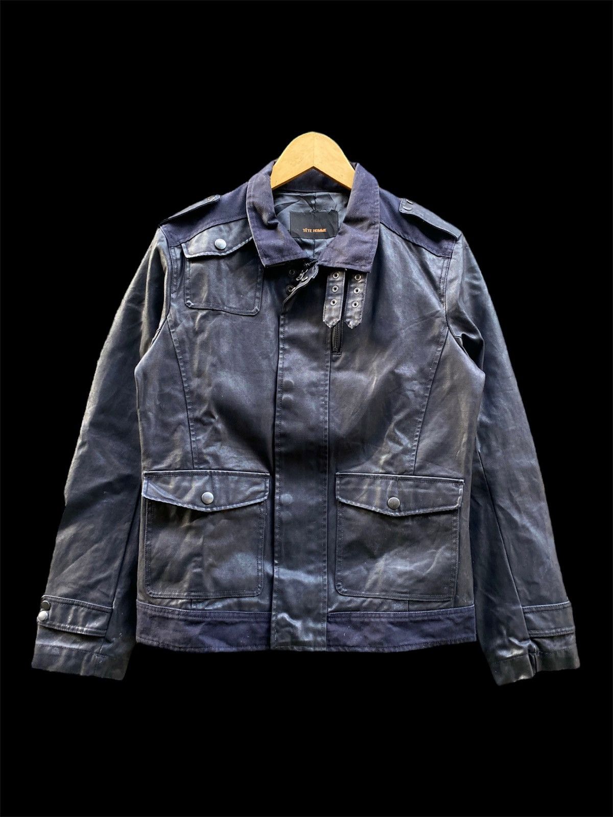 Isamu Katayama Backlash Jackrose bondage rider leather jacket vkei