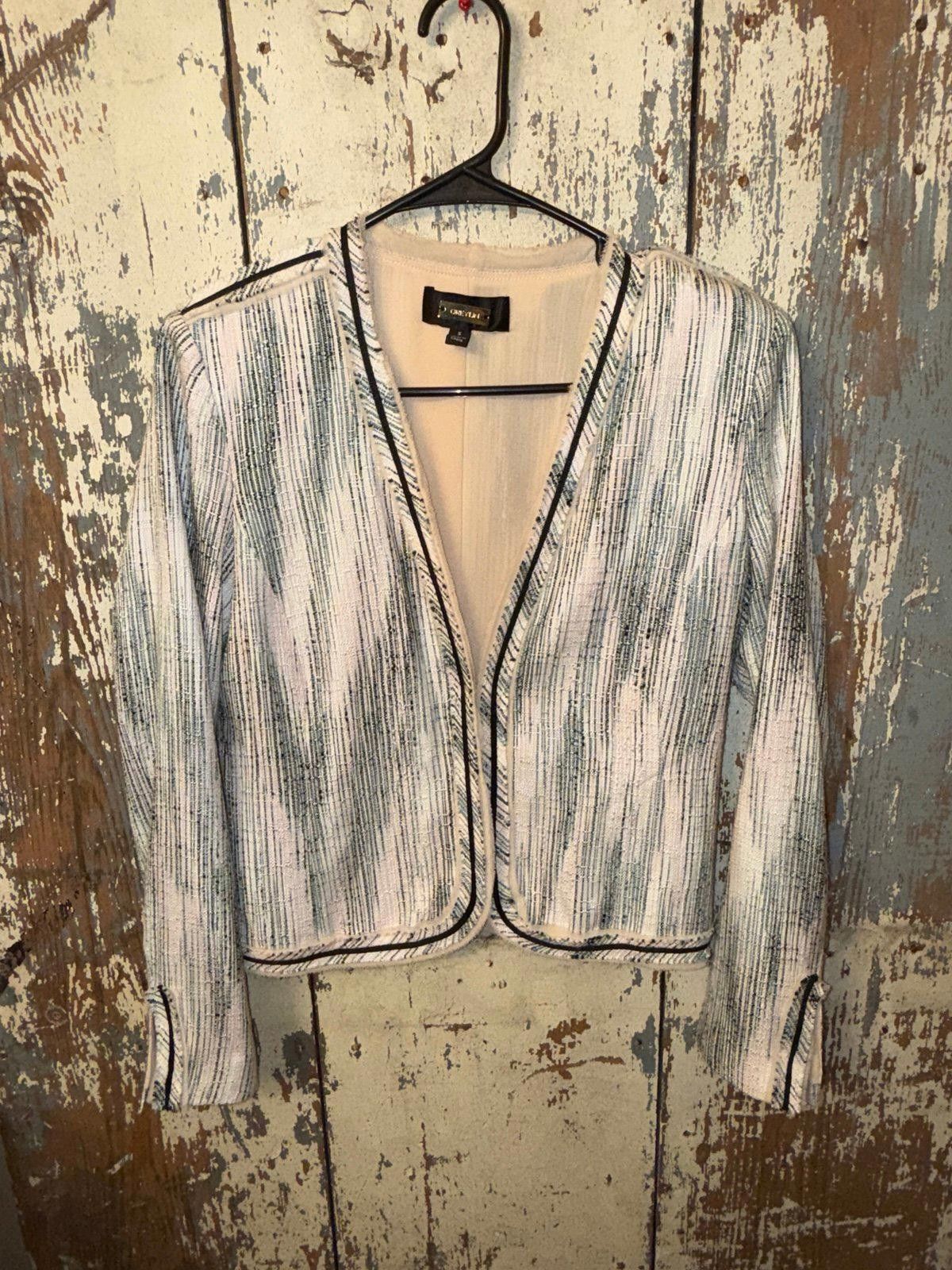 Designer Greylin Anthropologie Women's Blazer pink black Small Size S / US 4 / IT 40 - 4 Thumbnail