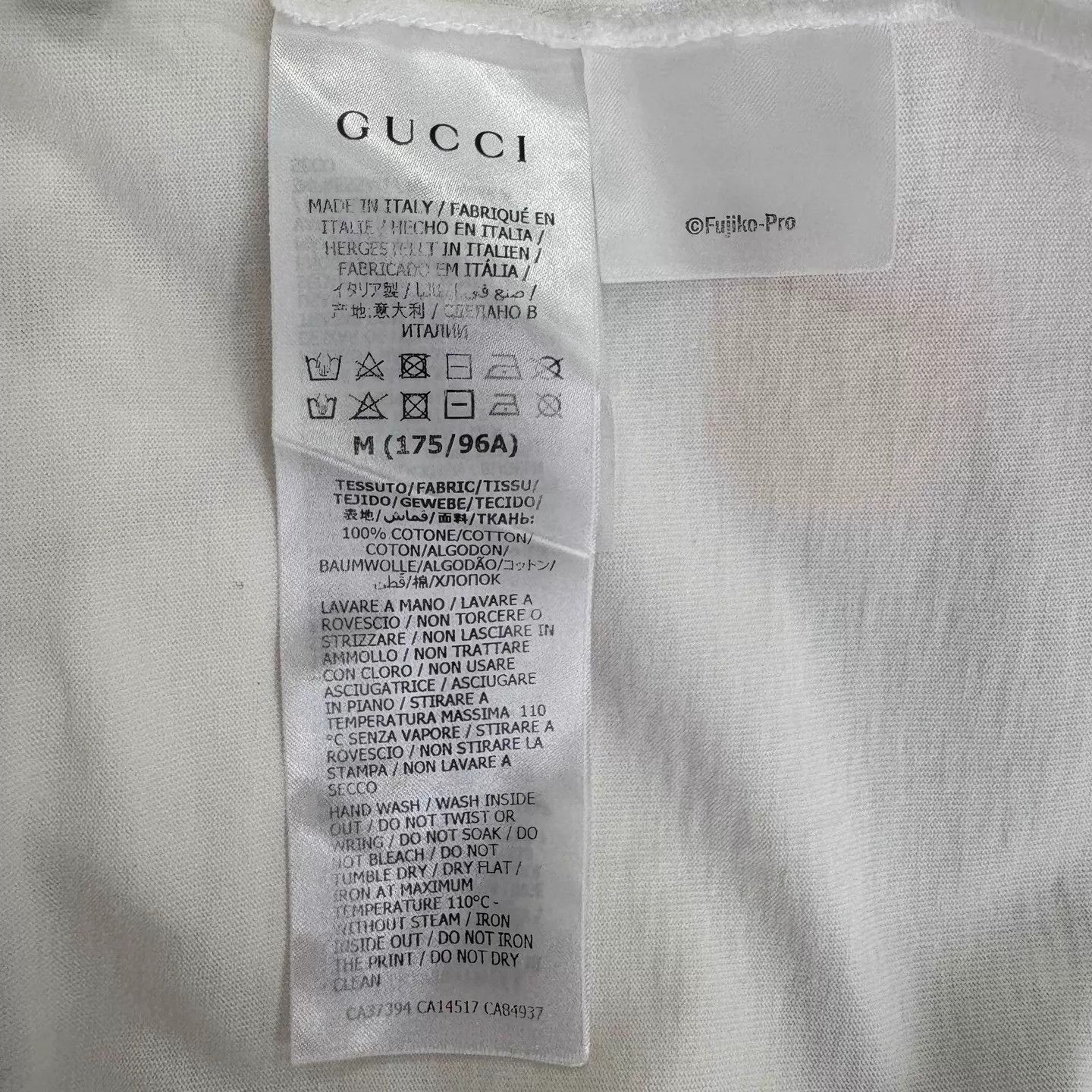 Gucci GUCCI Doraemon graphic short-sleeve T-shirt size M new Size US M / EU 48-50 / 2 - 4 Thumbnail