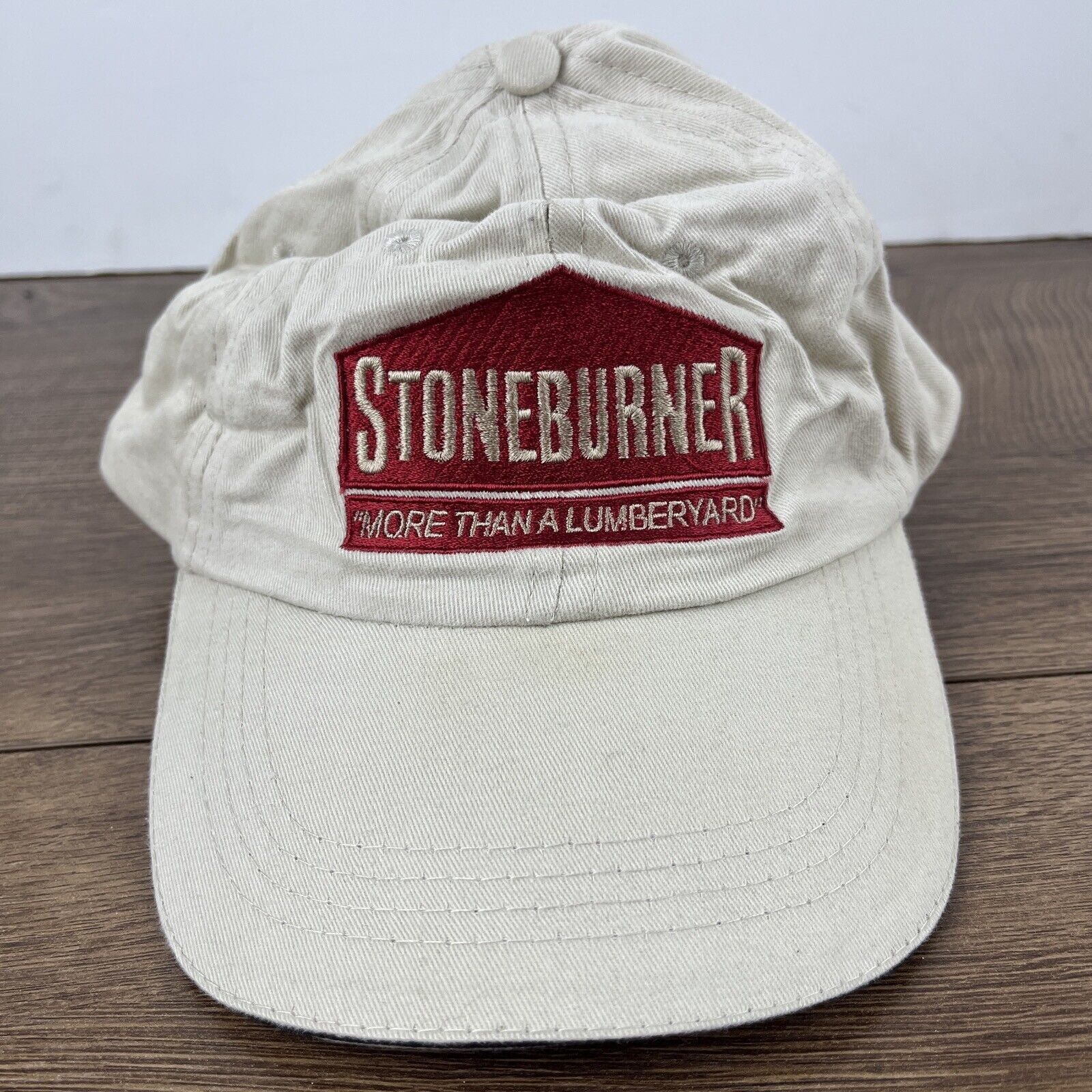 Other Stoneburner Lumberyard Hat Stoneburner Tan Brown Adjustable Size ONE SIZE - 5 Thumbnail