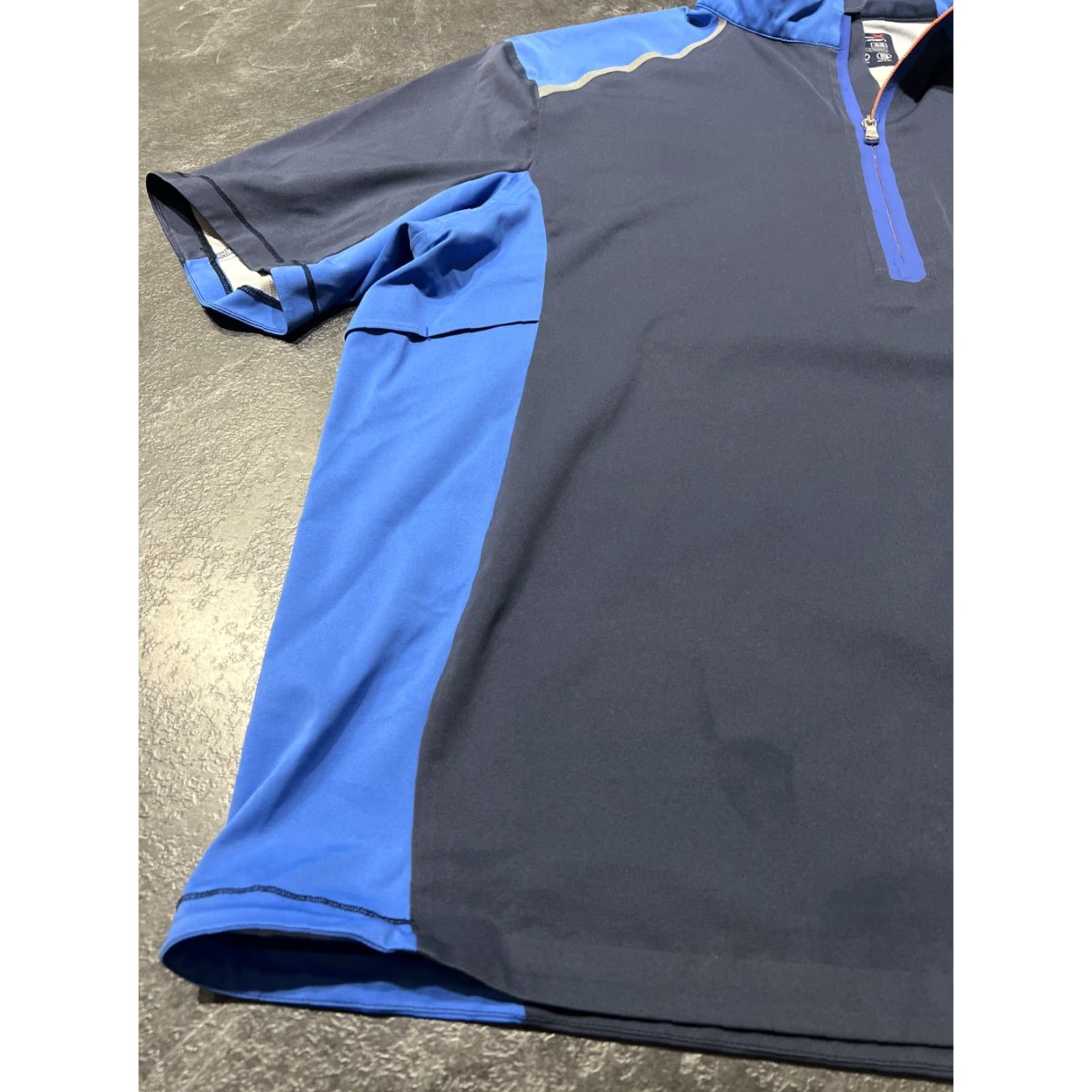 Vintage RLX BH Men's Activewear Water Repellent Windbreaker Shirt XL Blue Short Sleeve Size US XL / EU 56 / 4 - 2 Thumbnail