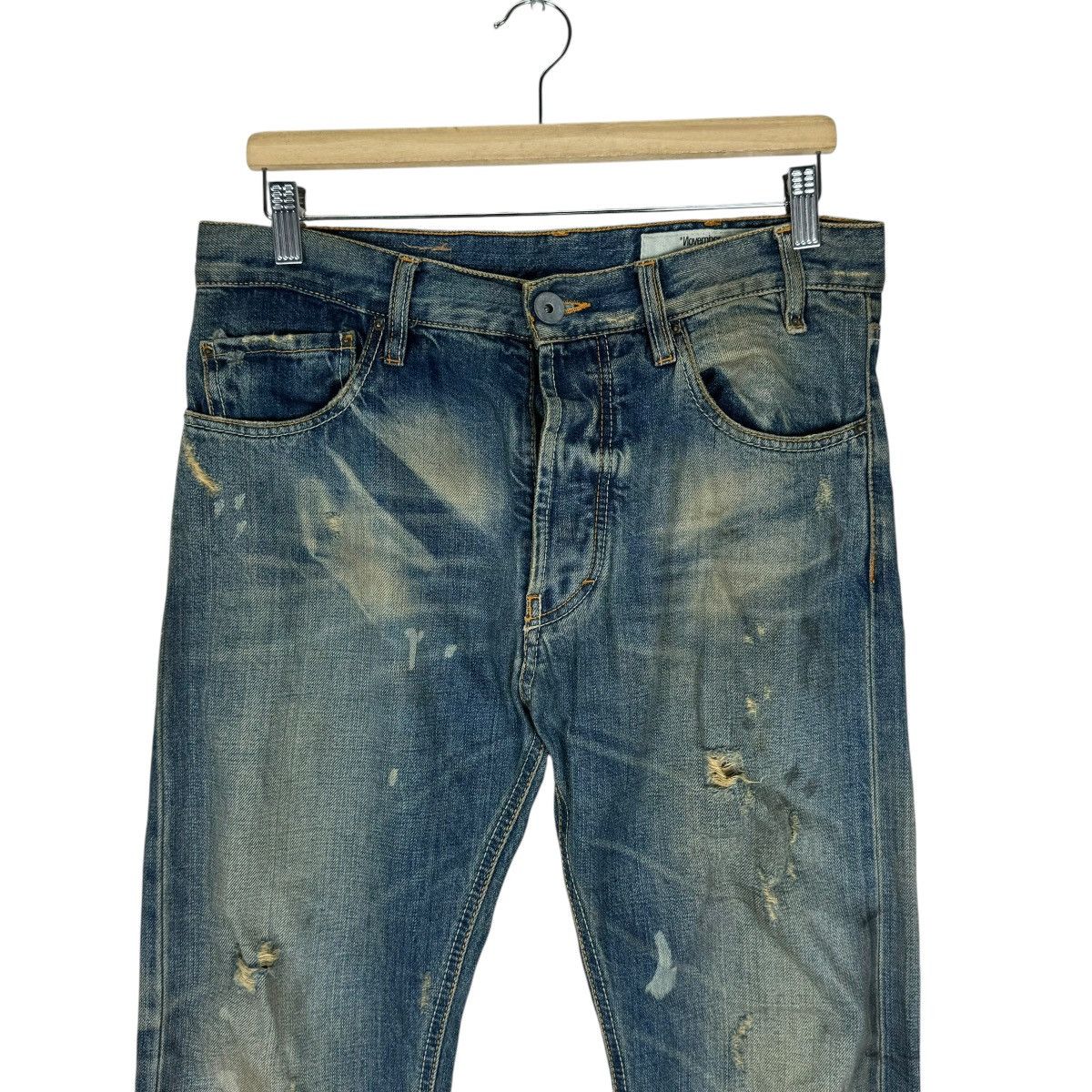 November ⚡️NOVEMBER LOUNGE DENIM JEANS PANTS Size US 32 / EU 48 - 3 Thumbnail