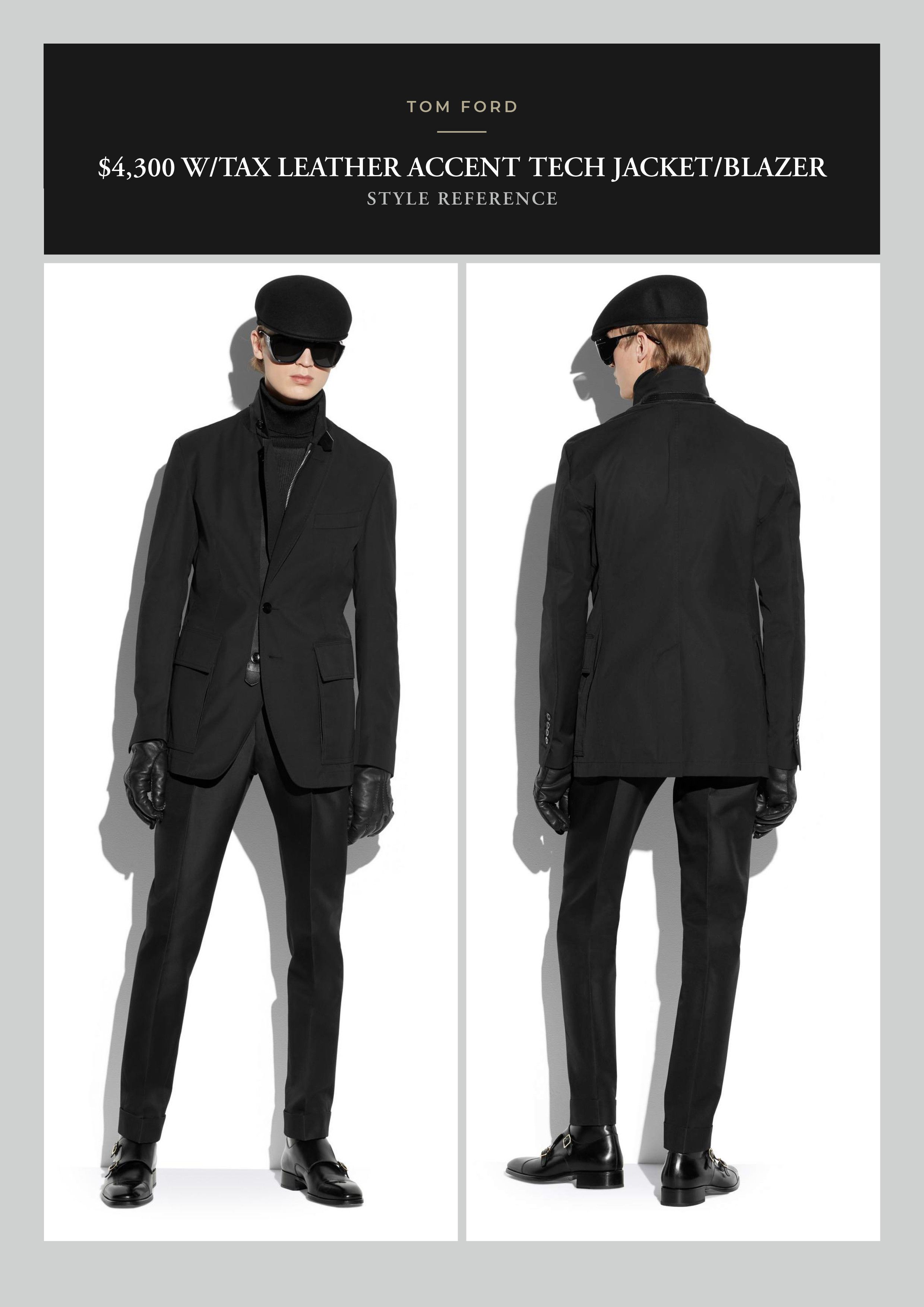 Tom Ford Rare TOM FORD’s Personal Fave $4,300 w/tax Tech Blazer Size US L / EU 52-54 / 3 - 11 Thumbnail