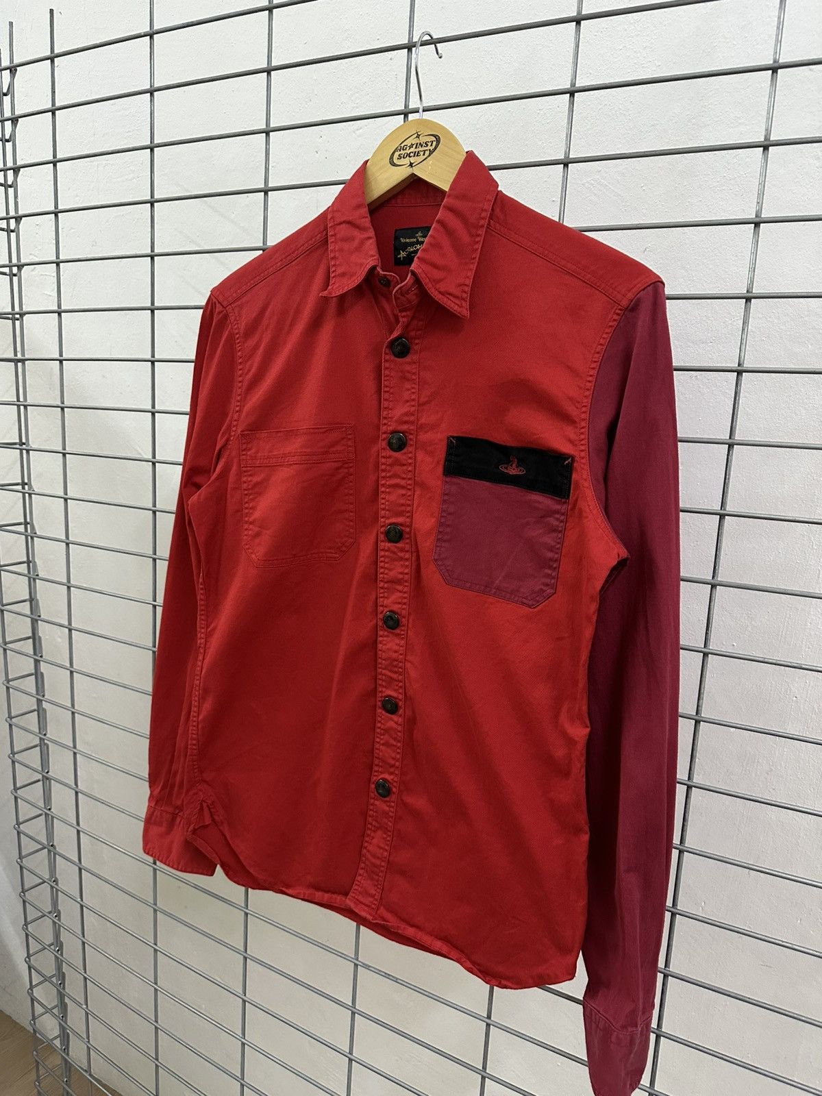 Vivienne Westwood Rare Vivienne Westwood 90’s Anglomania Shirt Snap Button Up Size US XS / EU 42 / 0 - 3 Thumbnail