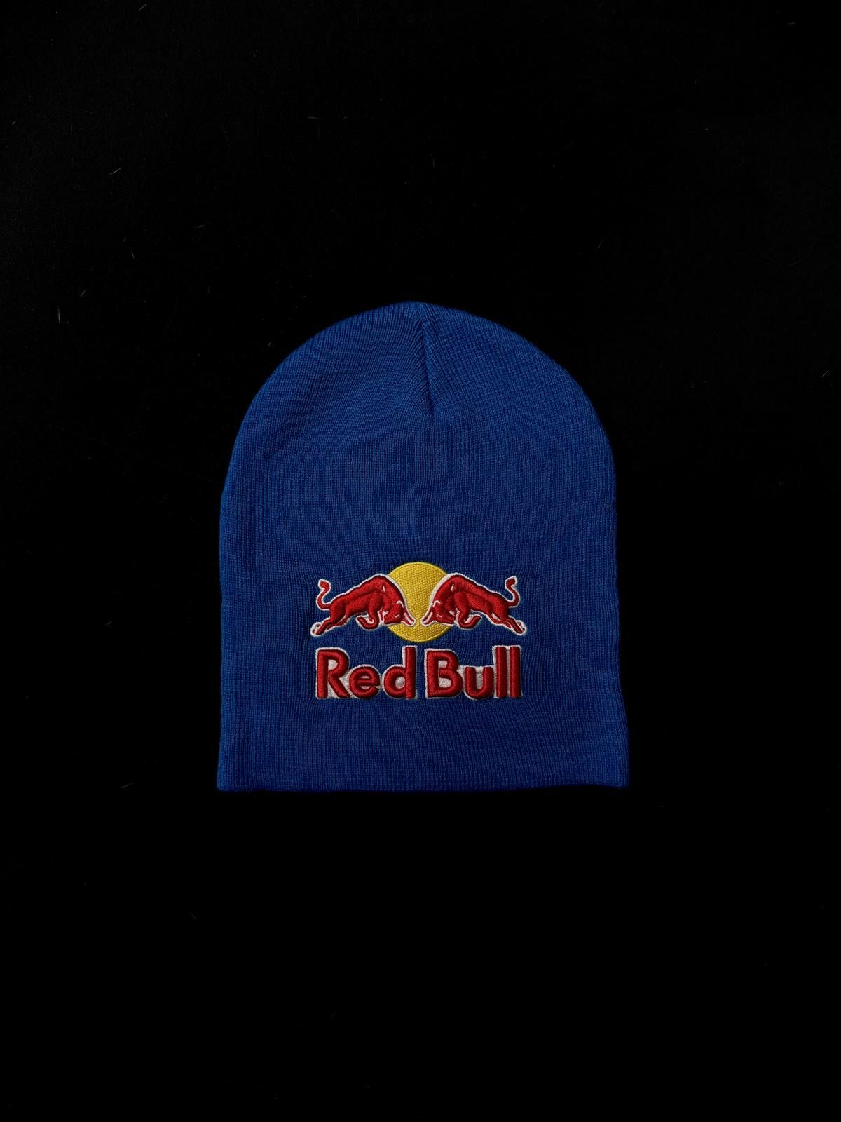 Japanese Brand Deadstock Red Bull Classic Logo No Cuff Knit Beanie Hat Blue Size ONE SIZE - 1 Thumbnail