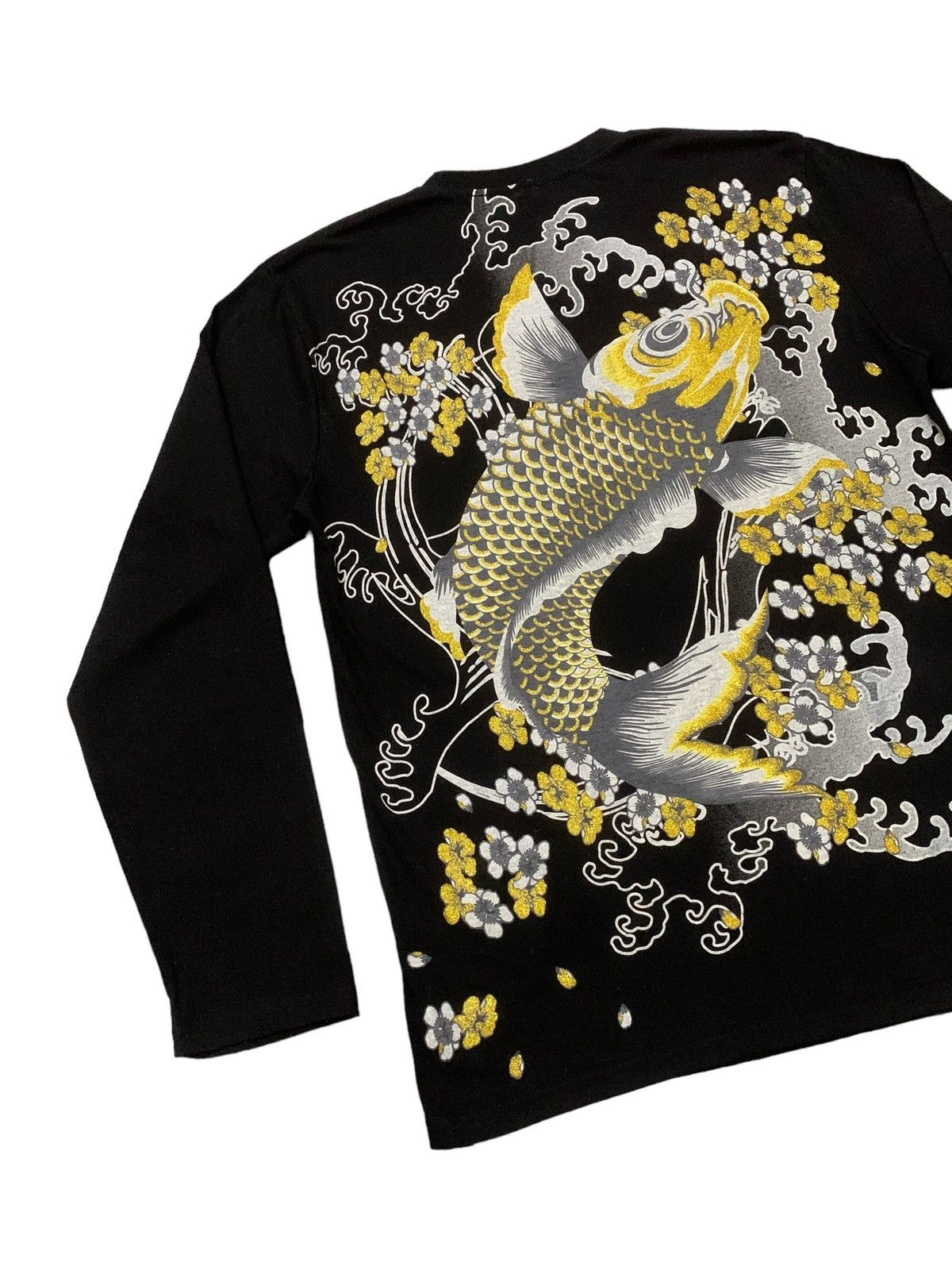 Bullet Noise × Hysteric Glamour Bullet Noise Sukajan Yakuza Tattoo Glitter Iconic Fish Tees Size US XL / EU 56 / 4 - 7 Thumbnail