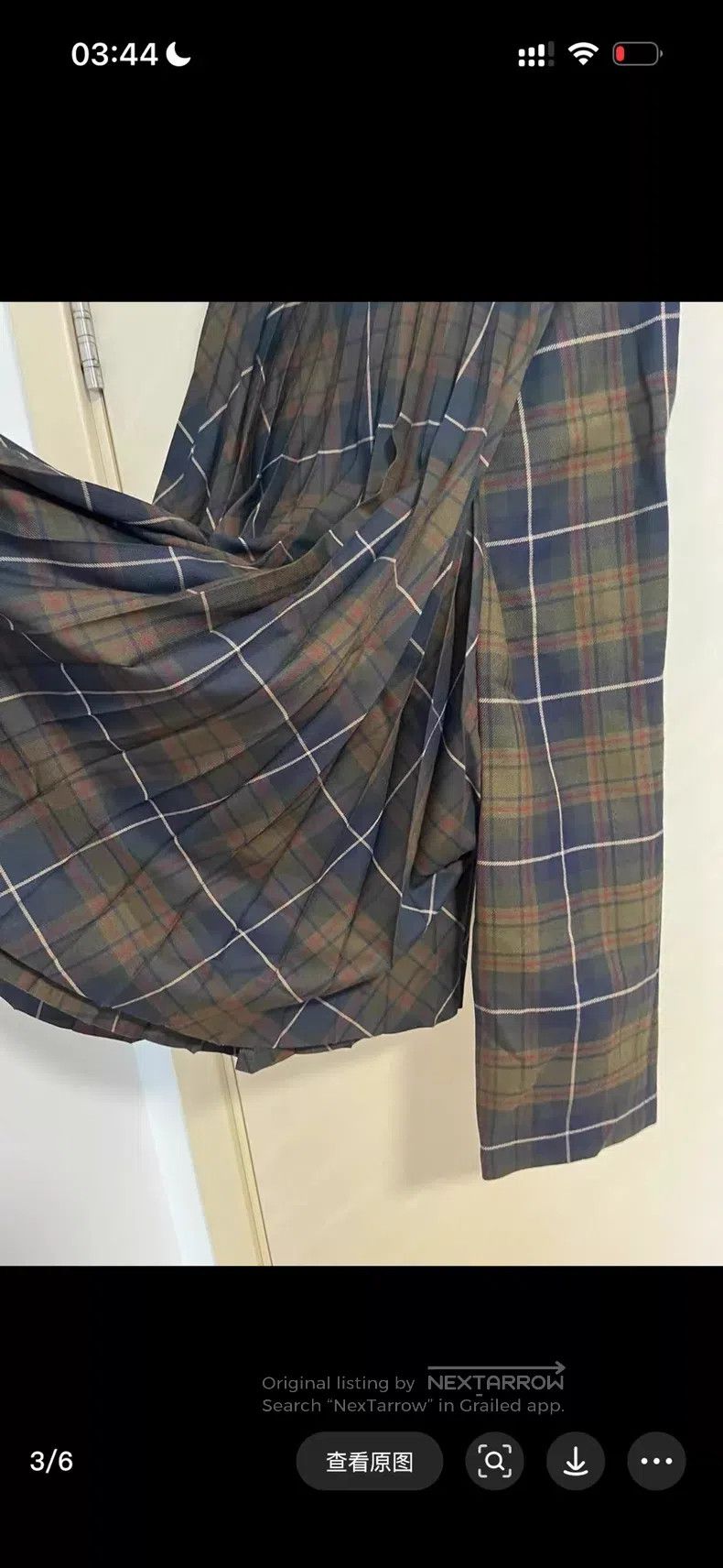 Comme des Garcons Comme des Garcons size S Plaid culottes Size 25" / US 0 / IT 36 - 3 Thumbnail