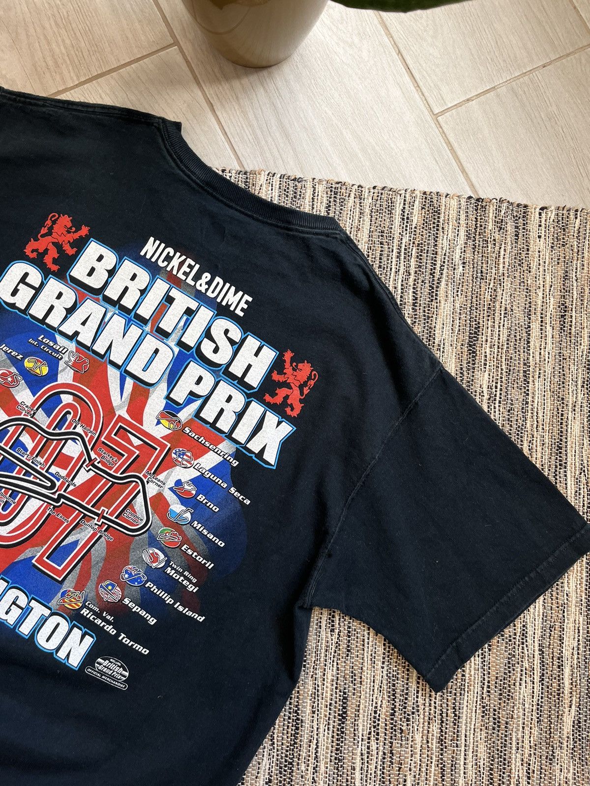 Vintage Vintage Grand Prix MOTO Tshirt 2007 racing Size US L / EU 52-54 / 3 - 9 Thumbnail
