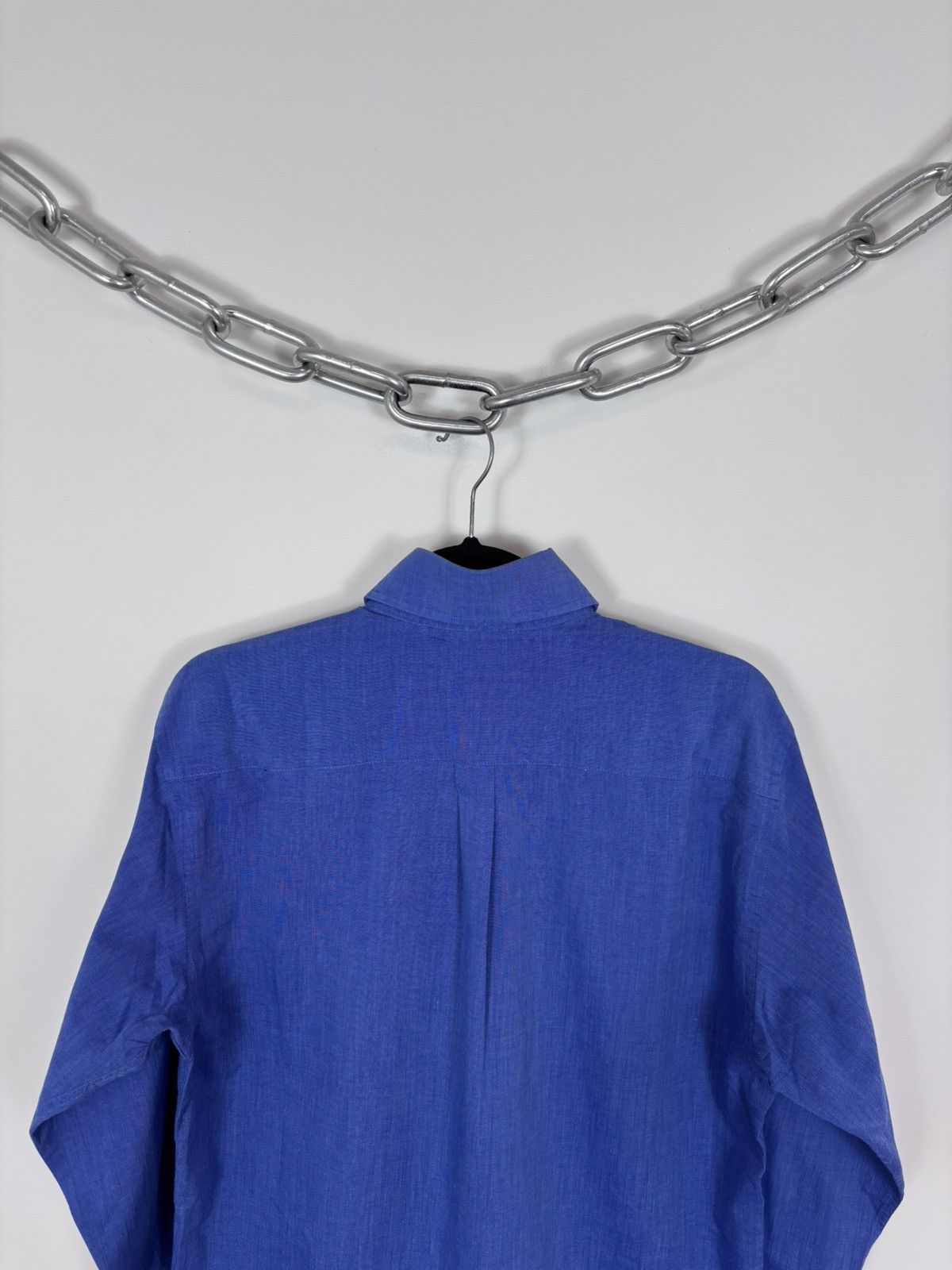 Versace Jeans Couture Vintage Versace Jeans Couture Men’s Blue Long Sleeve Shirt Size US M / EU 48-50 / 2 - 17 Thumbnail