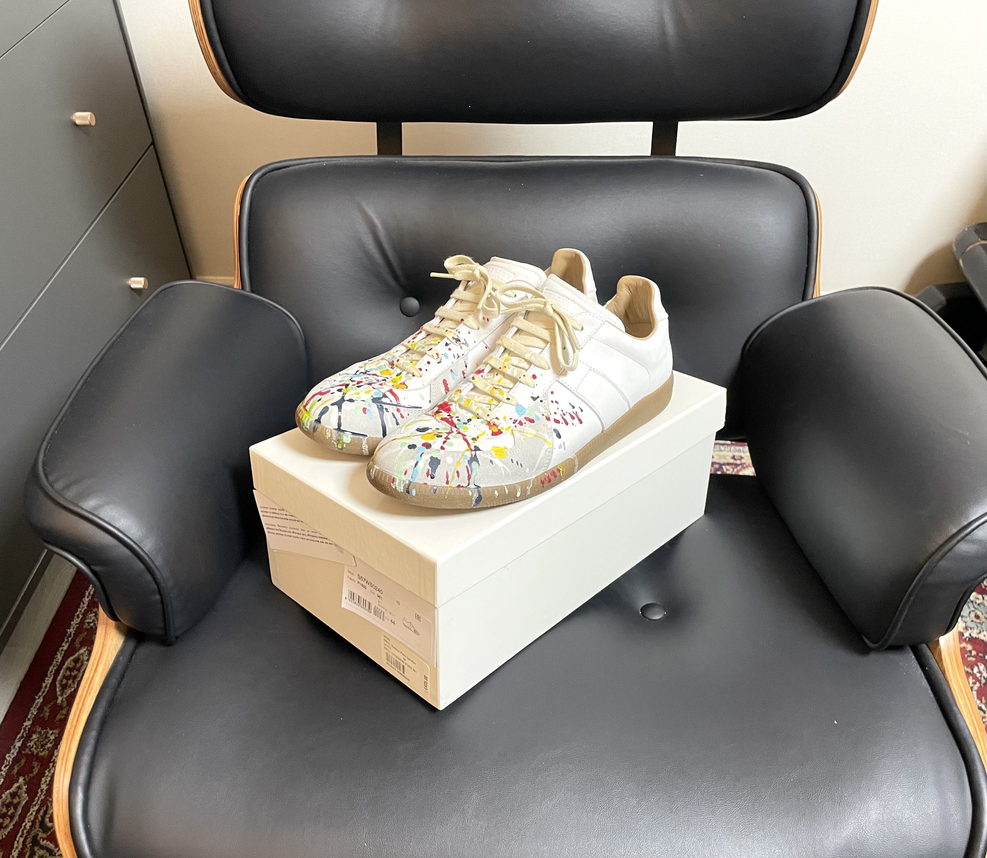 Maison Margiela GAT (Paint Splatter White)
