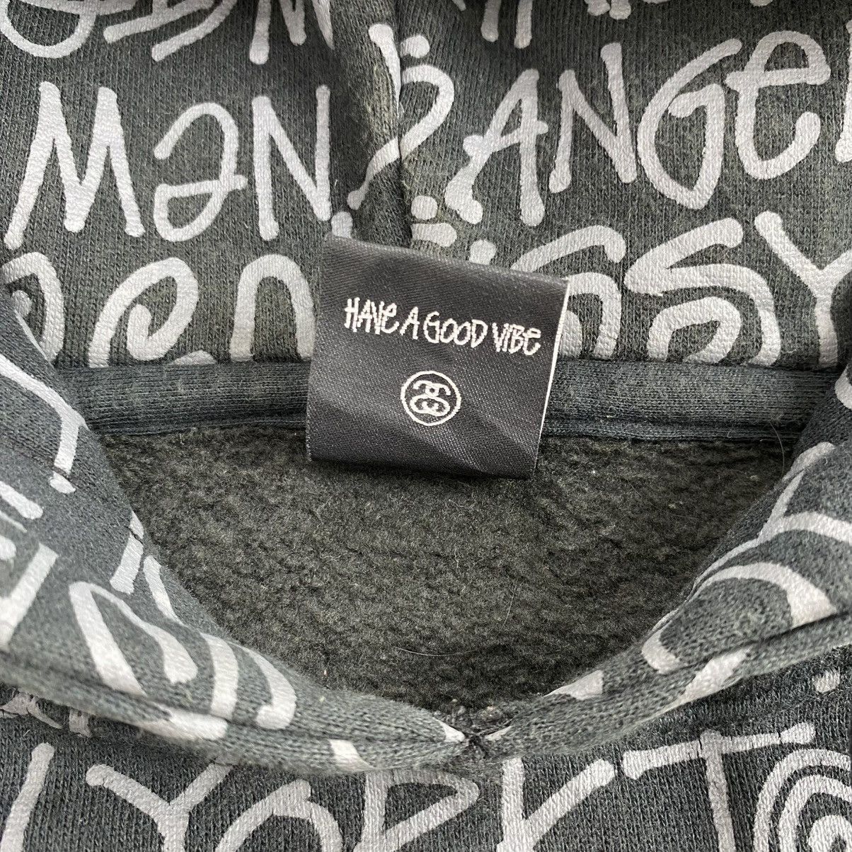 Stussy 00s Stussy World Tour Monogram Logo Pull Over Hoodie Japan Size US S / EU 44-46 / 1 - 5 Thumbnail