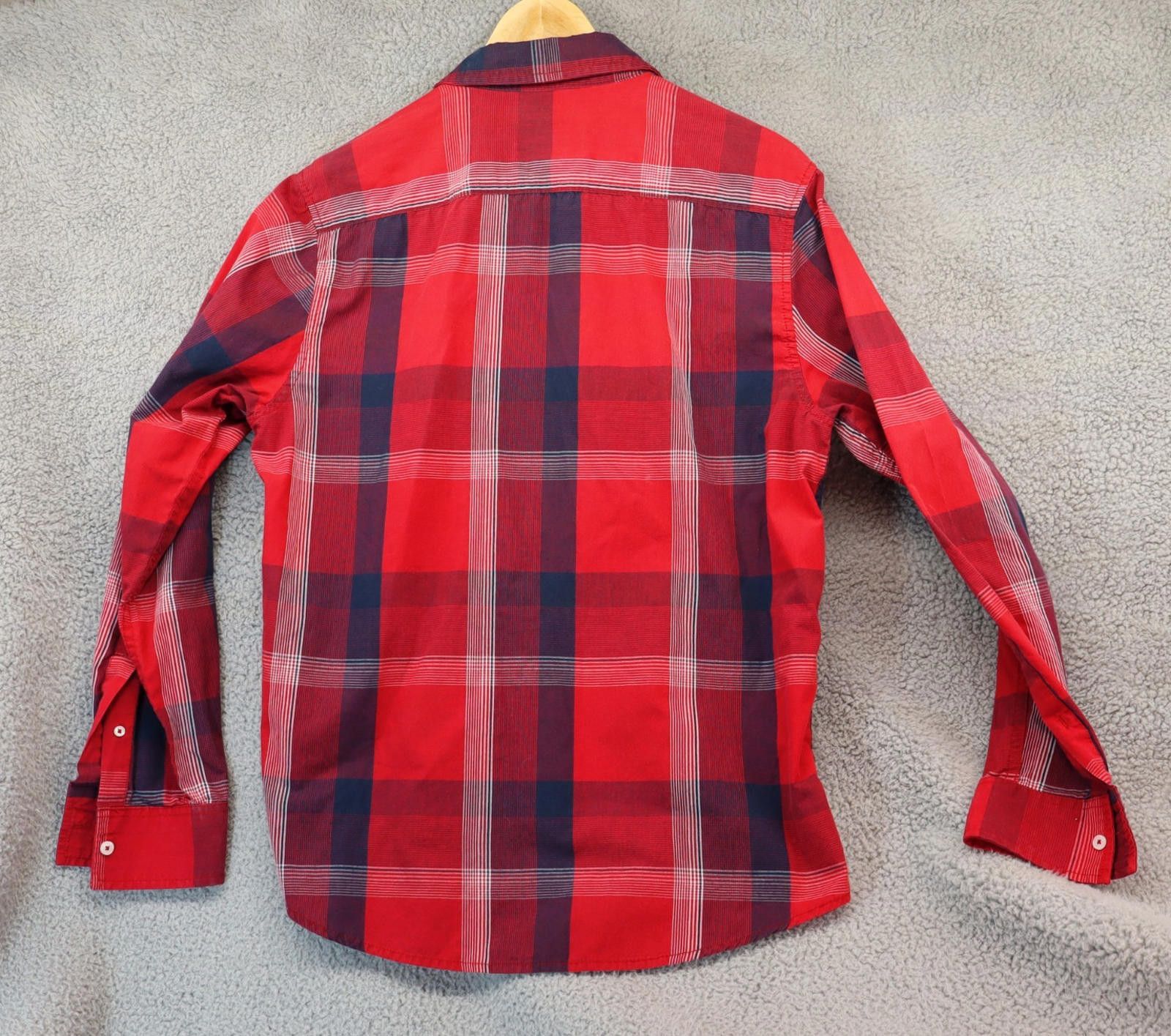 American Rag Men Large American Rag button down shirt Red Flannel Size US L / EU 52-54 / 3 - 6 Thumbnail