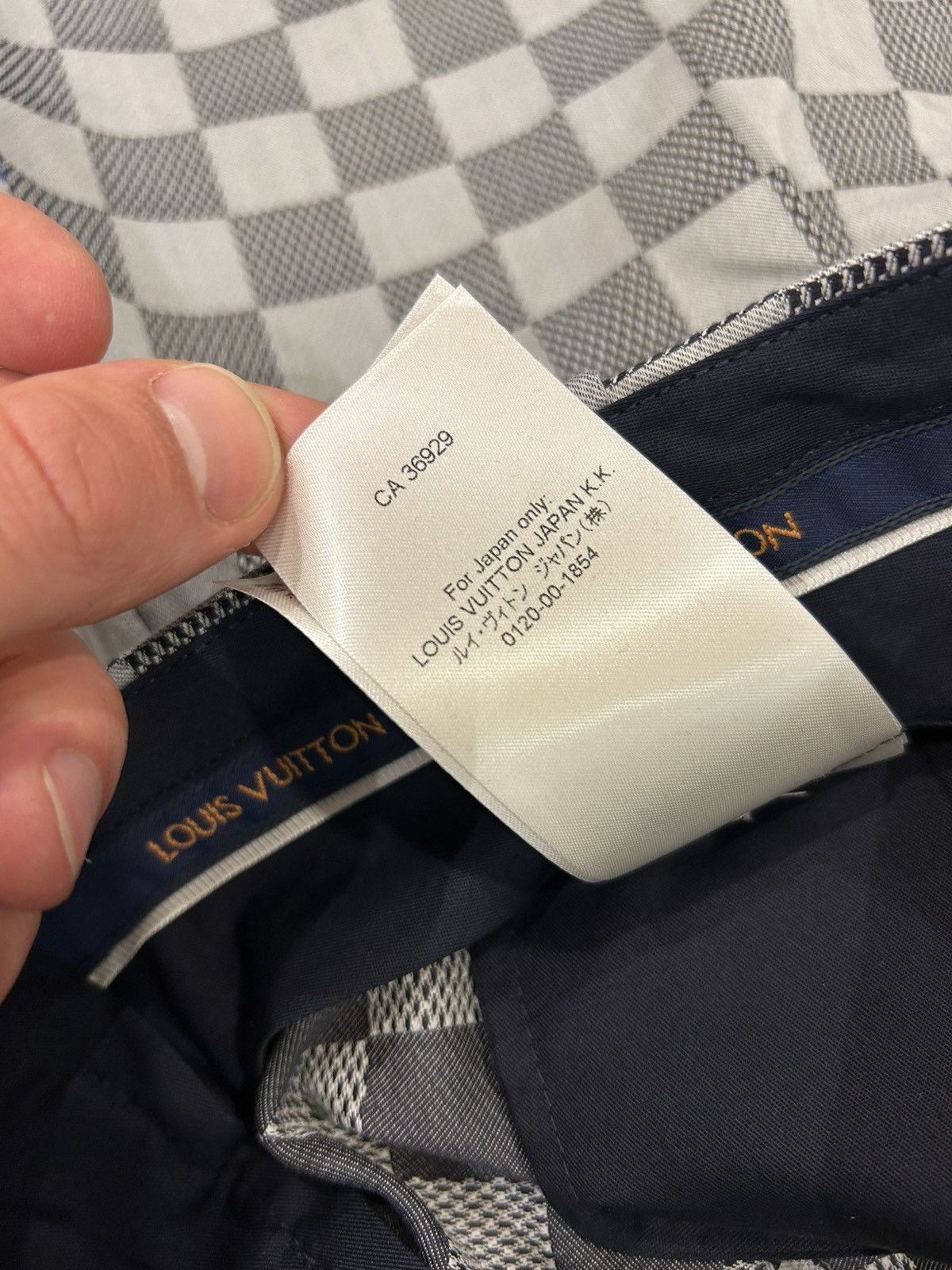 Louis Vuitton 37th Americas Cup Damier Shorts