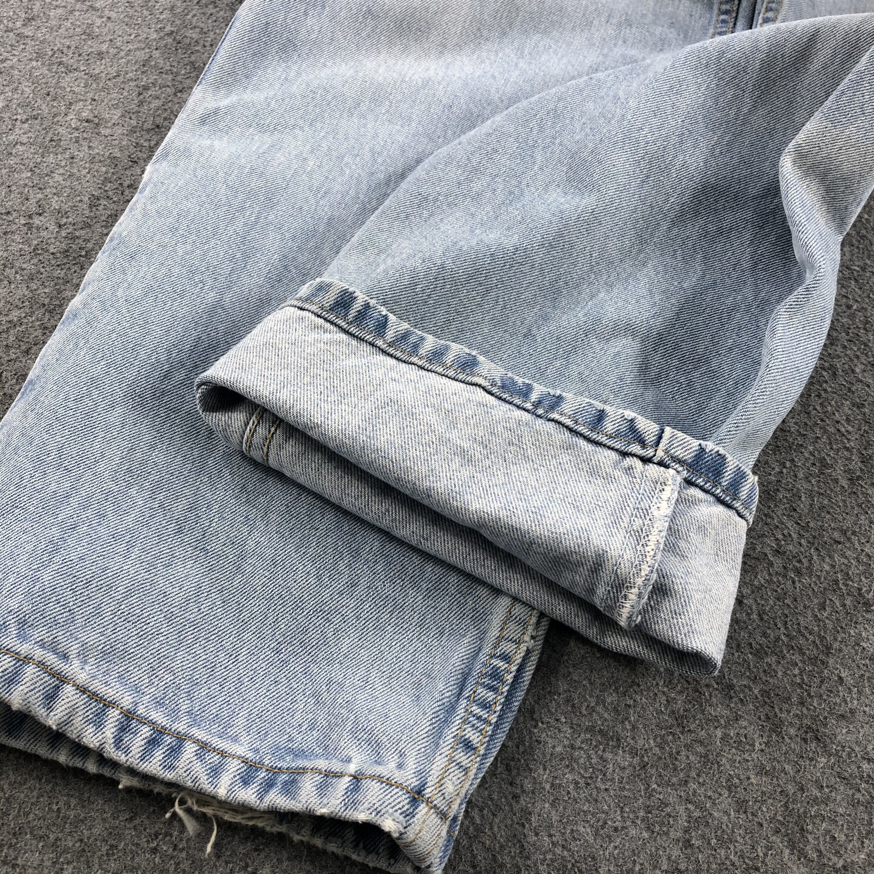 Levi's × Vintage 90s Vintage Light Wash Levis 550 Jeans-JM1708 Size US 35 - 7 Thumbnail