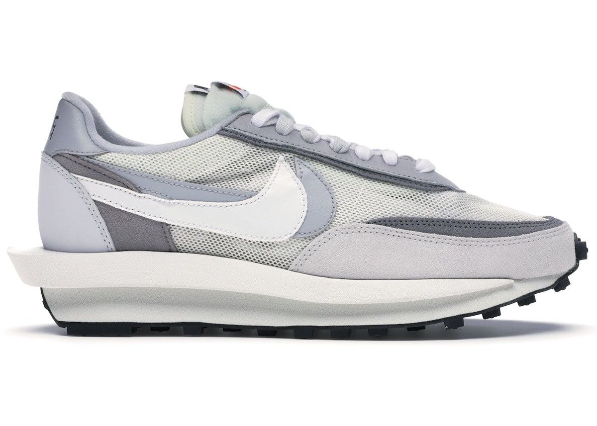 image of Nike x Sacai Ld Waffle Summit White Shoes in Grey, Men's (Size 10.5)