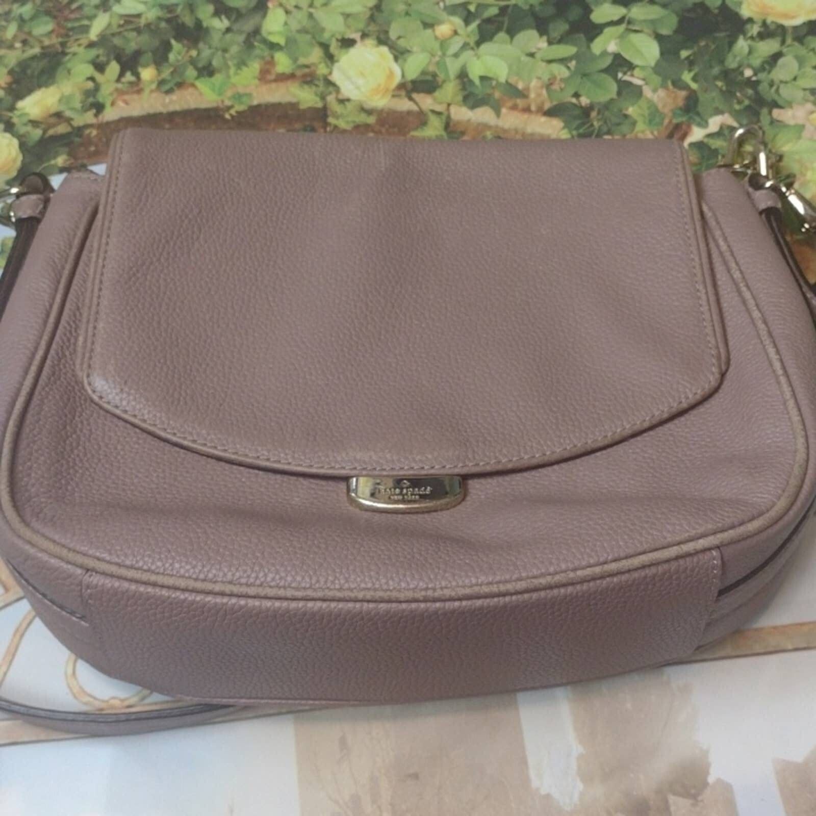 Kate Spade Kate Spade mauve authentic leather crossbody handbag Size ONE SIZE - 2 Thumbnail