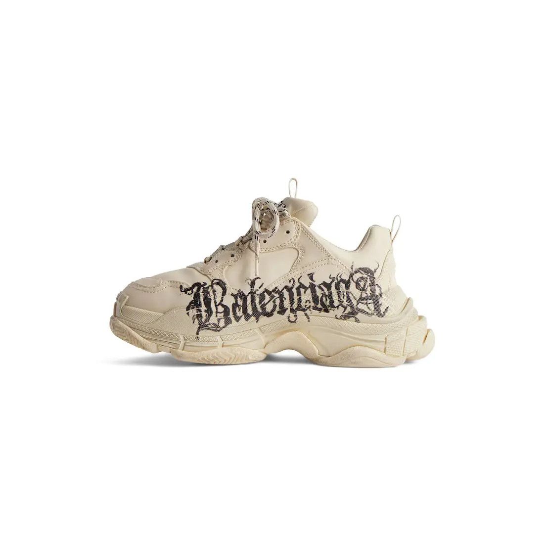Balenciaga o1w1db10625 Triple S Sneakers DIY Metal in Multicolor Size US 5 / IT 35 - 3 Thumbnail
