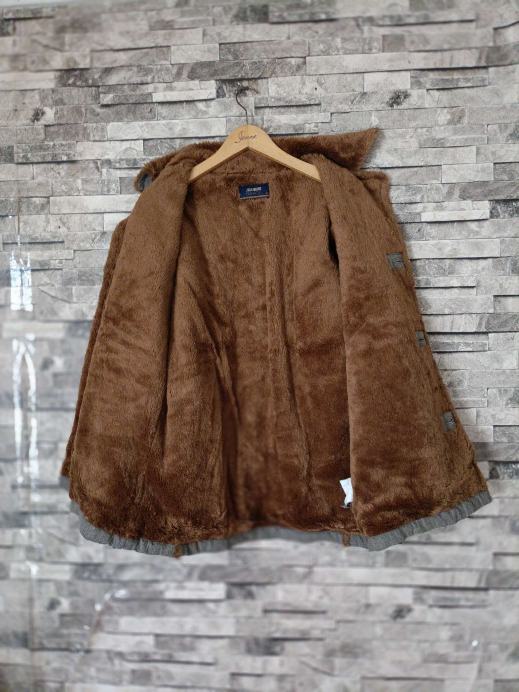 Vintage Vintage jeaning garage shearling denim chore jacket Size US L / EU 52-54 / 3 - 6 Thumbnail