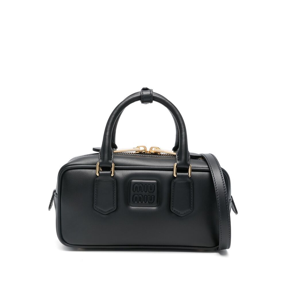 Miu Miu BLACK Tote Bags