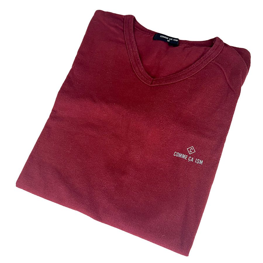 Comme Ca Ism Comme Ca Vintage Red T-Shirt from Japan Size US S / EU 44-46 / 1 - 1 Thumbnail
