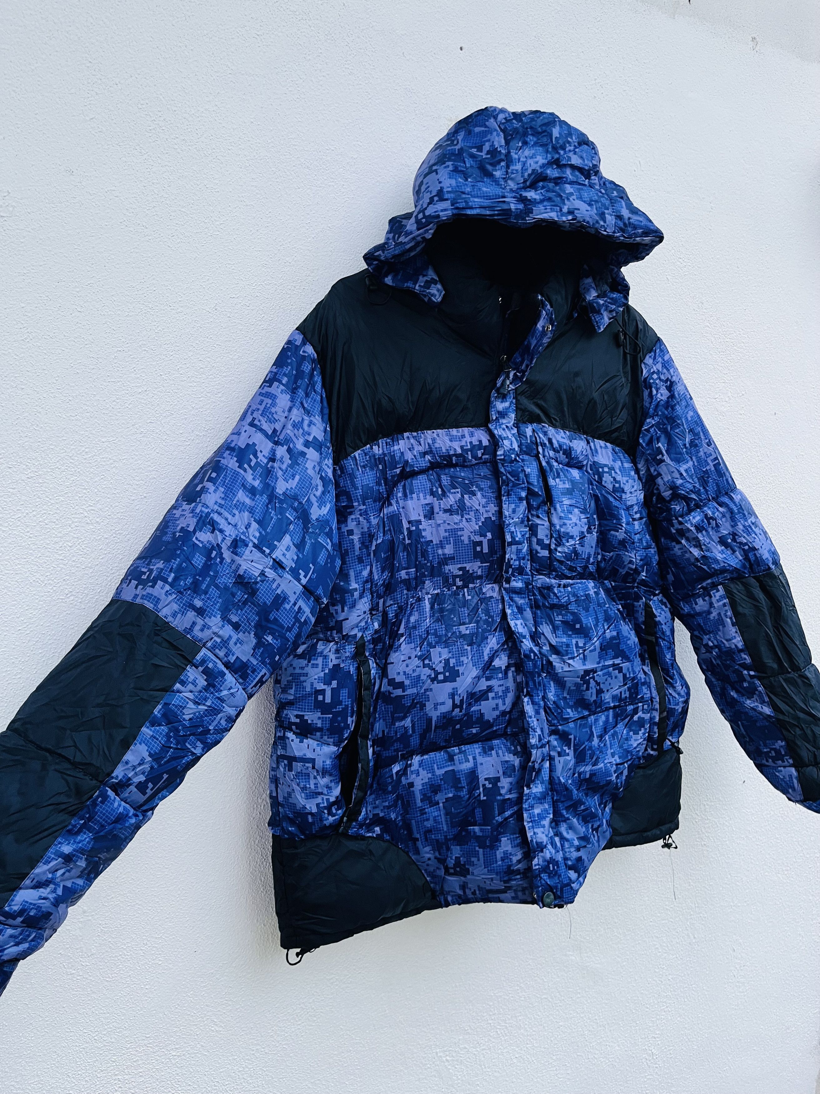 Japanese Brand × Vintage Vintage Digital Bomber Jacket Size US L / EU 52-54 / 3 - 4 Thumbnail