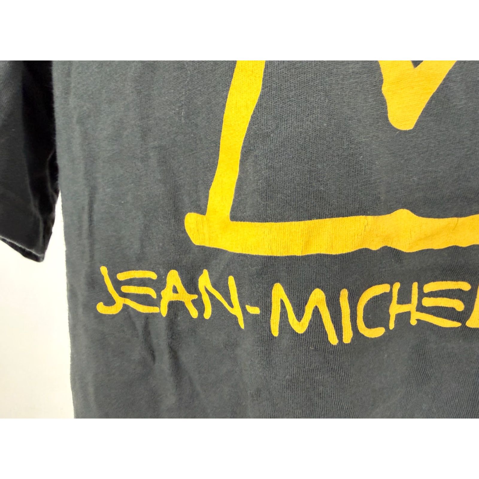 Uniqlo VINTAGE Jean-Michel Basquiat Shirt Medium Crown Pop Art Warhol Dark Slate Gray UNIQLO Size US M / EU 48-50 / 2 - 4 Thumbnail