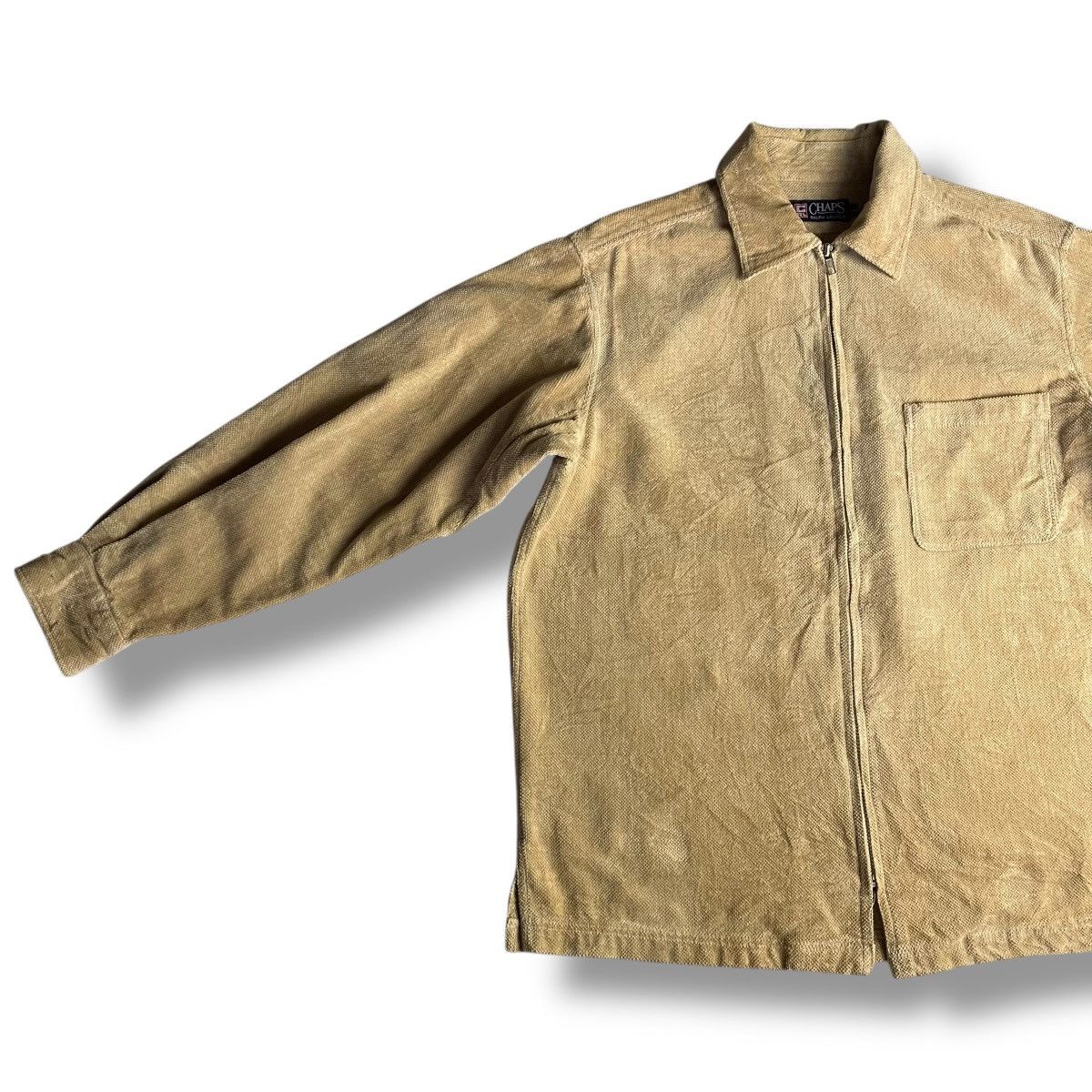 Chaps × Chaps Ralph Lauren × Ralph Lauren VINTAGE CHAPS RALPH LAUREN CORDUROY FULL ZIP JACKET Size US L / EU 52-54 / 3 - 5 Thumbnail
