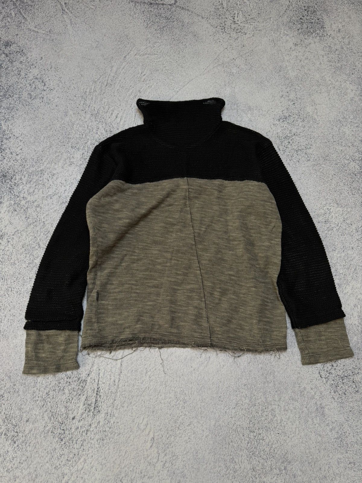 If Six Was Nine 00s Y2K Distressed Knit Sweater Opium Japanese Style Sweater Size S / US 4 / IT 40 - 5 Thumbnail