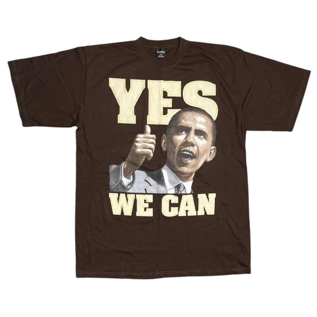 Rap Tees × Vintage y2k baggy obama yes we can tee Size US XXL / EU 58 / 5 - 1 Thumbnail