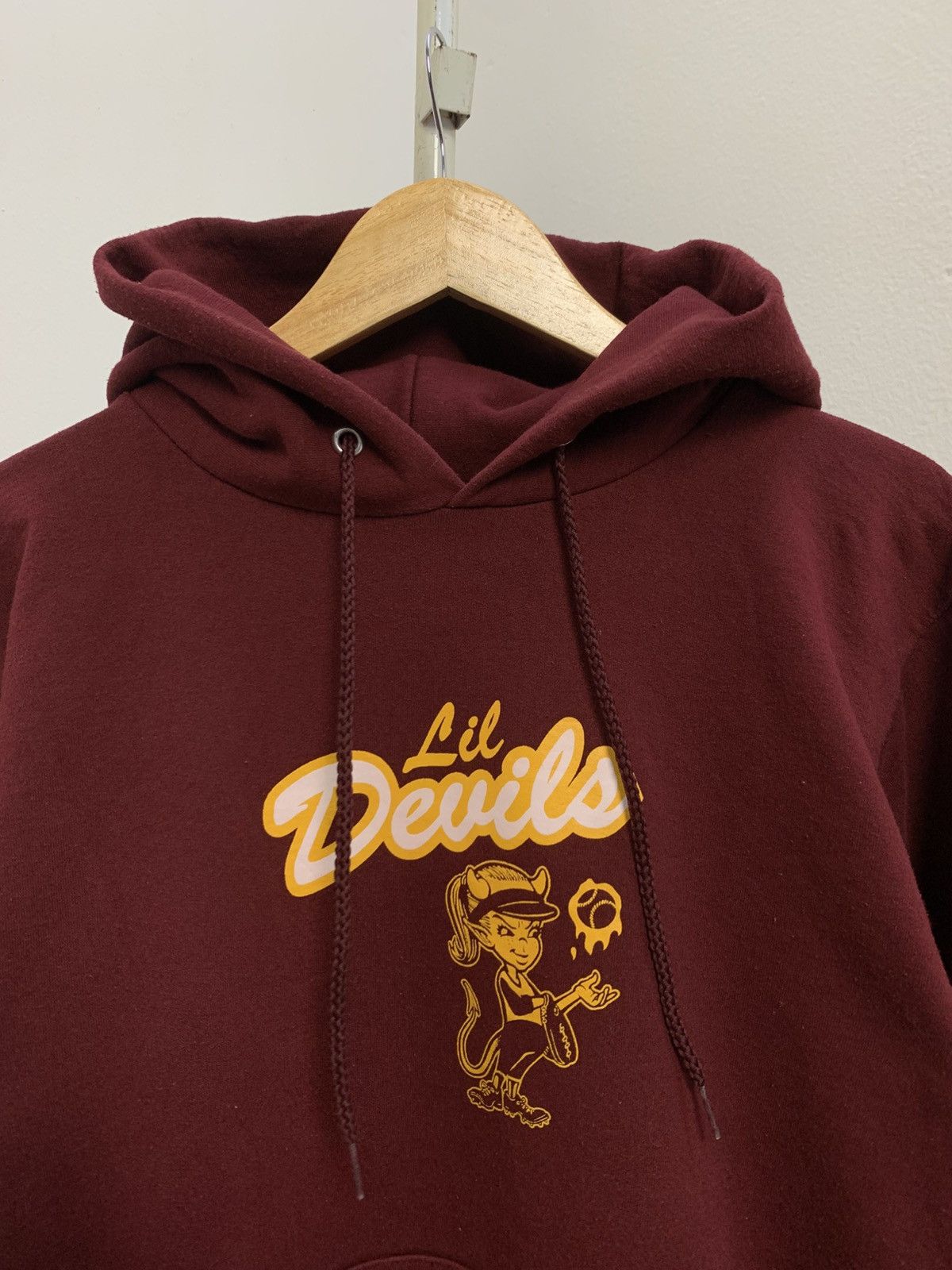 Japanese Brand × Vintage Lil Devils pullover hoodie Size US S / EU 44-46 / 1 - 4 Thumbnail