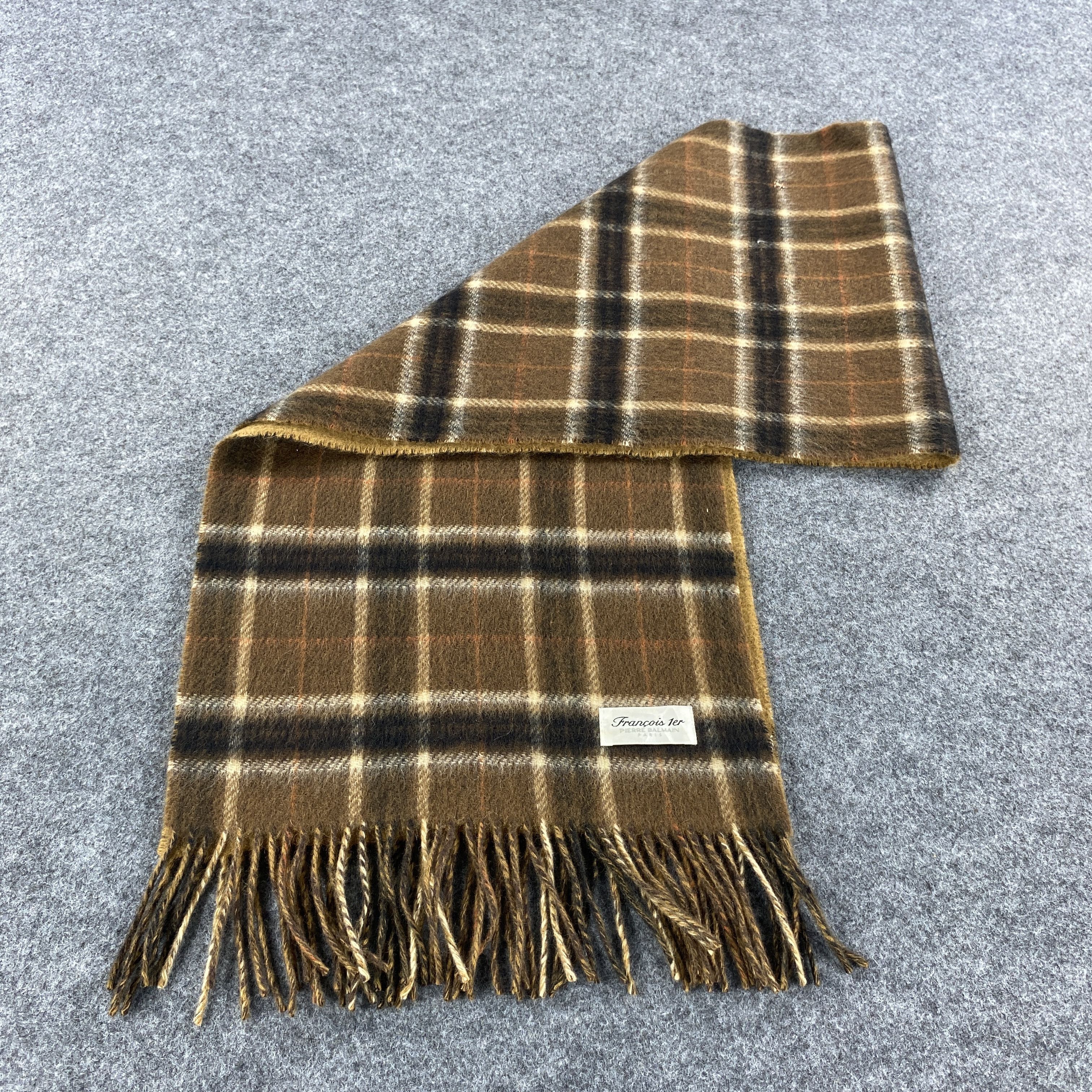 Pierre Balmain × Vintage Pierre Balmain Scarf # Muffler # Neckwear # D408 Size ONE SIZE - 8 Thumbnail