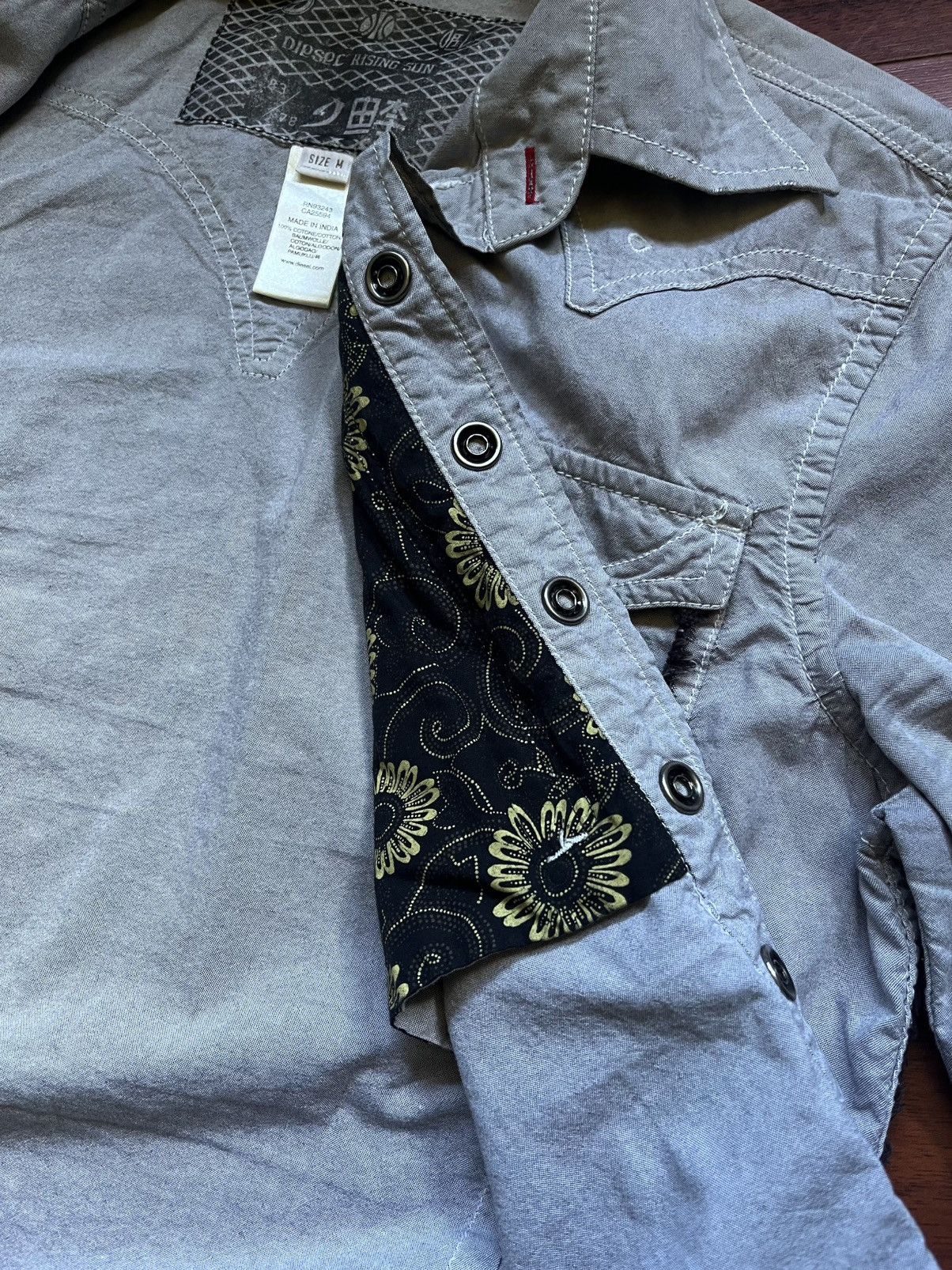 Diesel Diesel Western Shirt Size US M / EU 48-50 / 2 - 8 Thumbnail