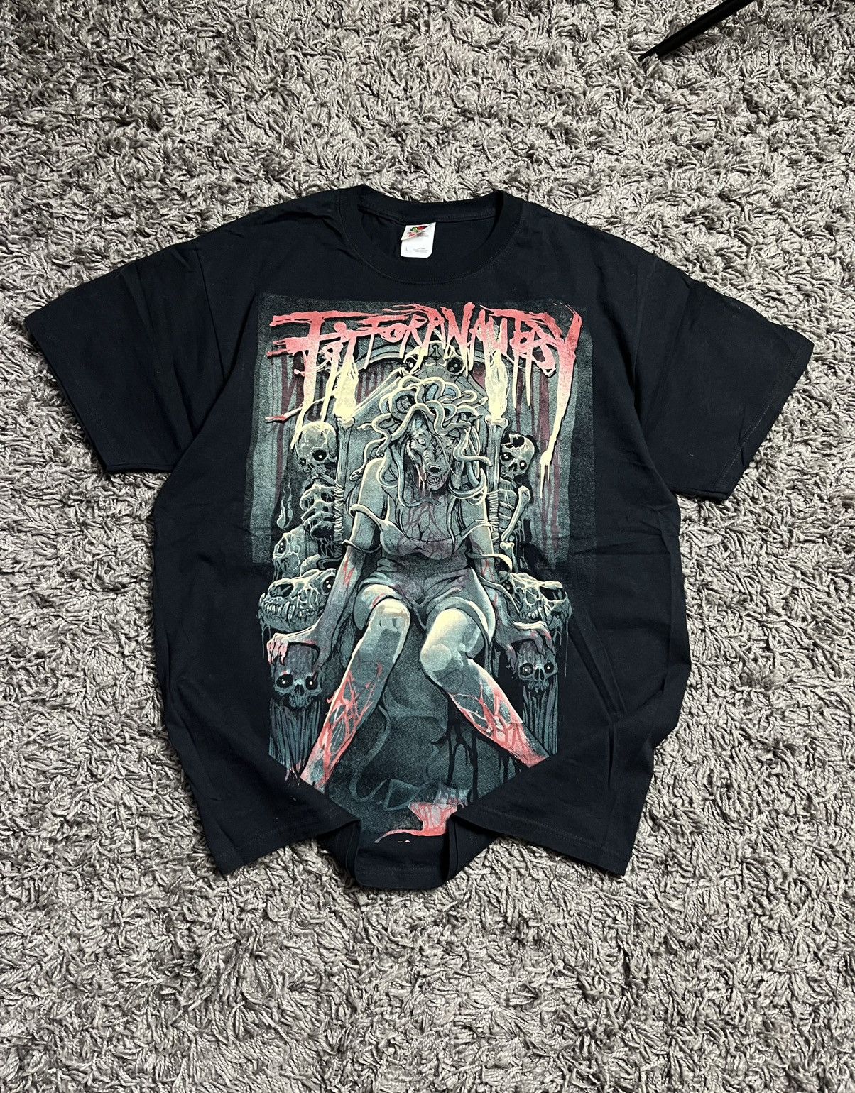 Band Tees Vntg Fit For An Autopsy "Wolf Girl" Band Tee Size US L / EU 52-54 / 3 - 2 Thumbnail